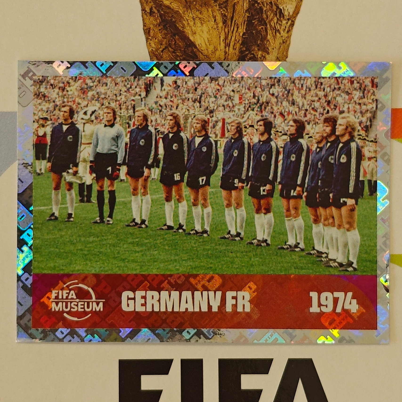FWC13 - FIFA World Cup History - West Germany 1974 - FIFA World Cup 2026™ - Panini Foil Sticker