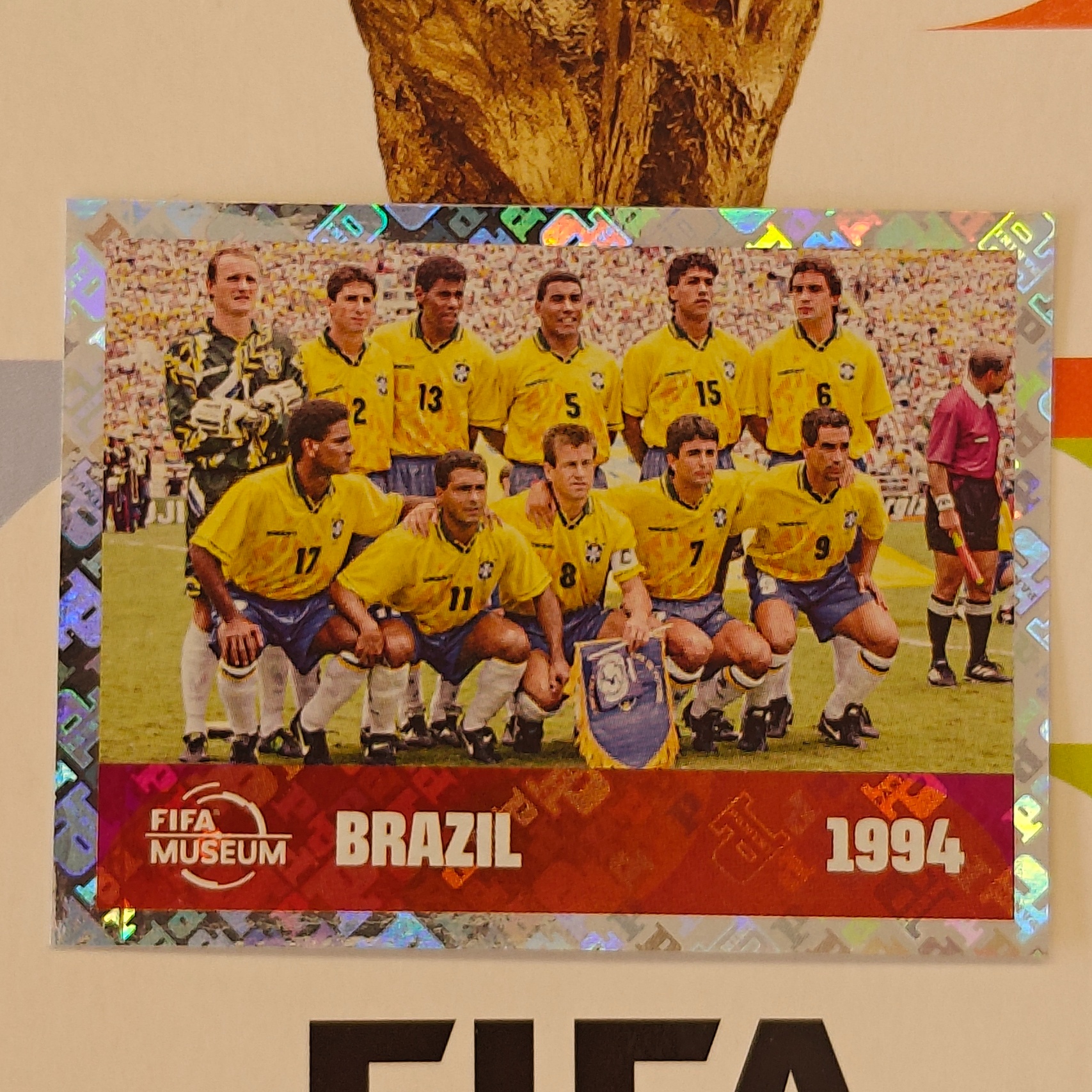 FWC15 - FIFA World Cup History - Brazil 1994 - FIFA World Cup 2026™ - Panini Foil Sticker