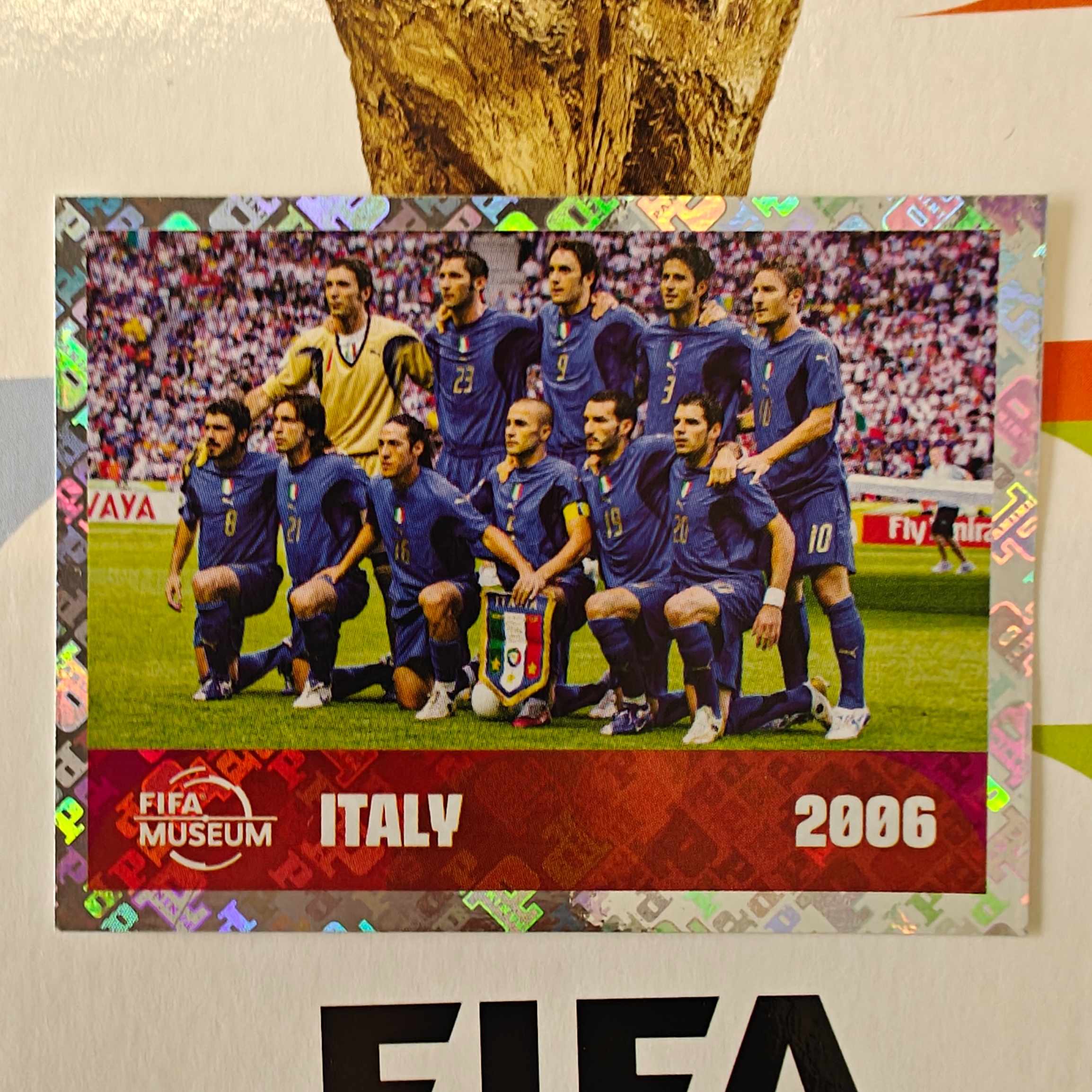 FWC17 - FIFA World Cup History - Italy 2006 - FIFA World Cup 2026™ - Panini Foil Sticker