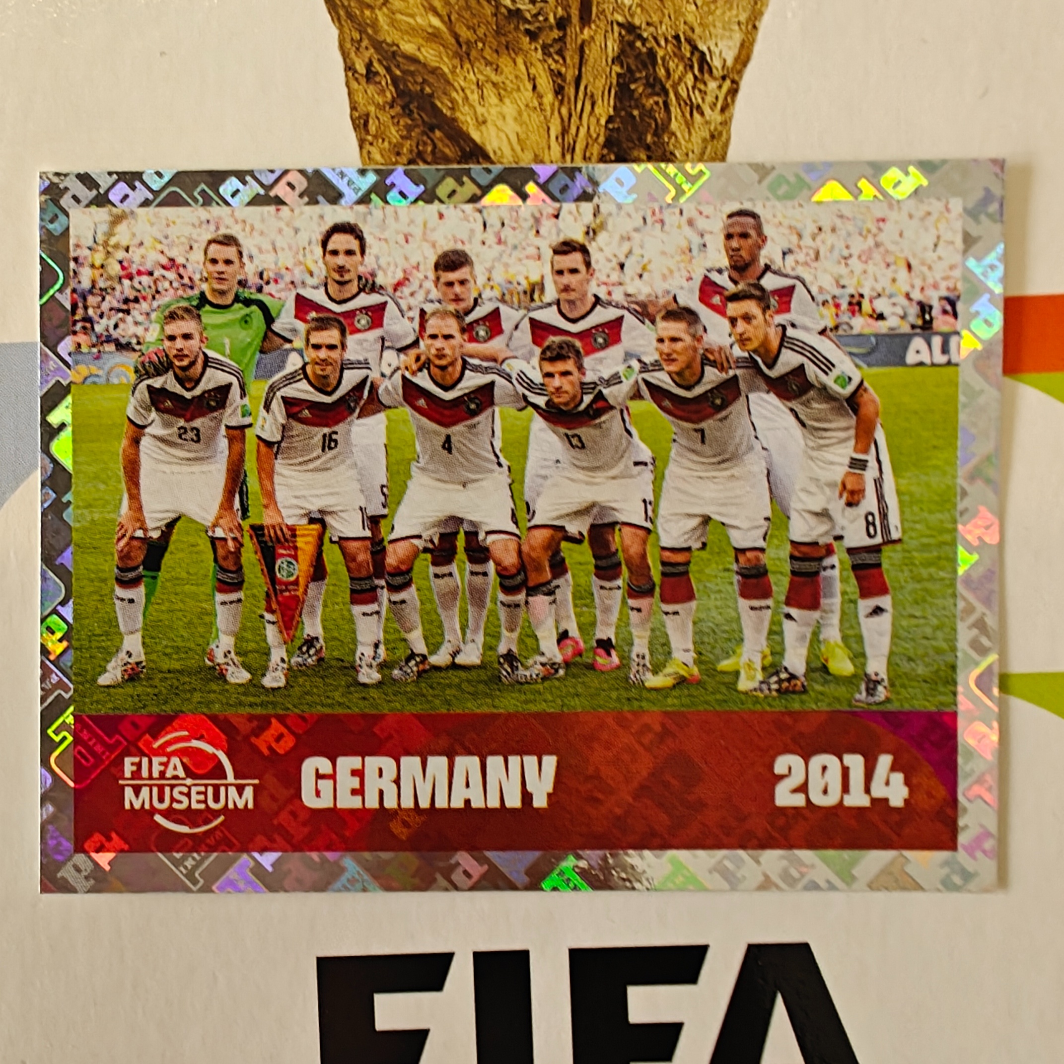 FWC18 - FIFA World Cup History - Germany 2014 - FIFA World Cup 2026™ - Panini Foil Sticker