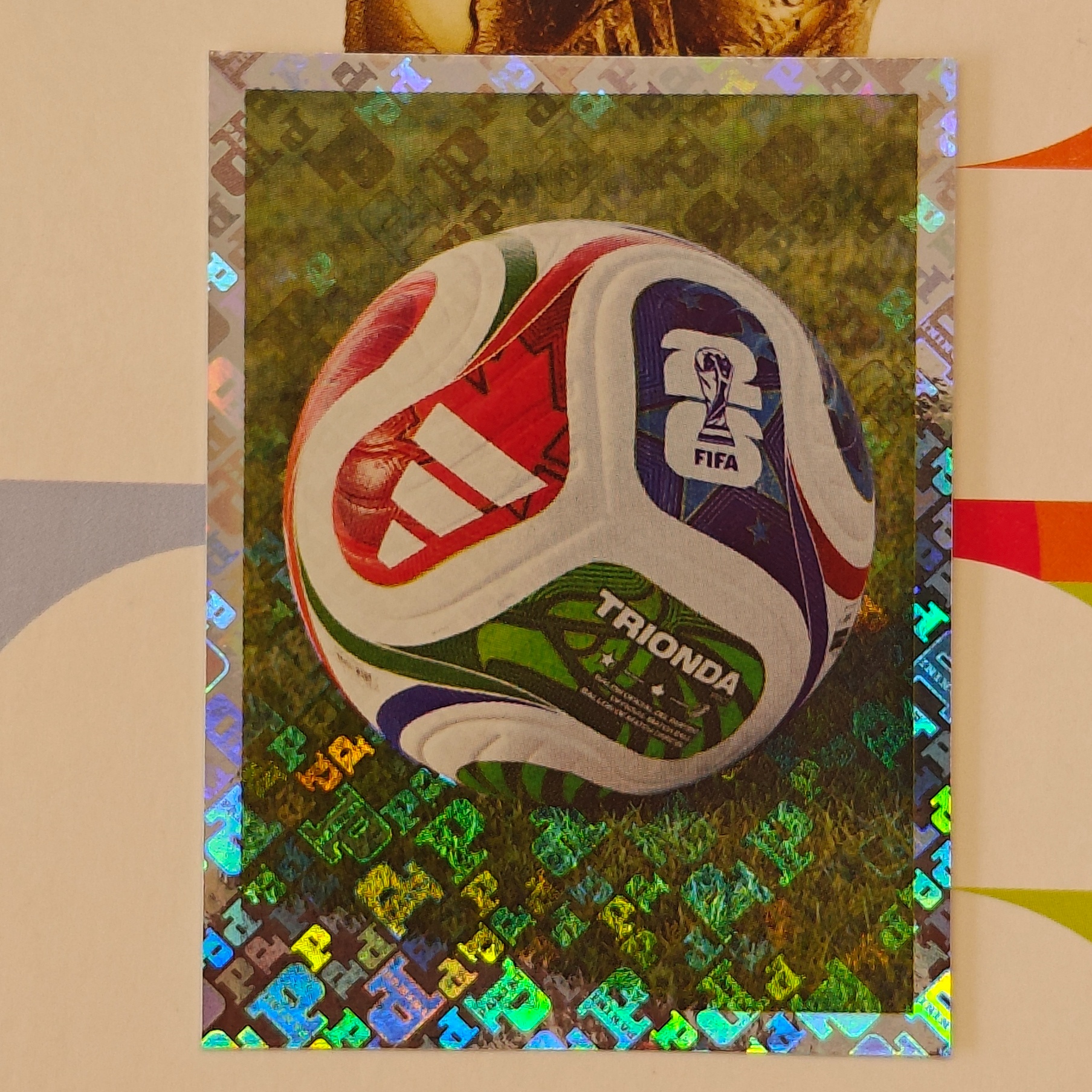 FWC5 - FIFA World Cup 2026 - Official Ball - FIFA World Cup 2026™ - Panini Foil Sticker