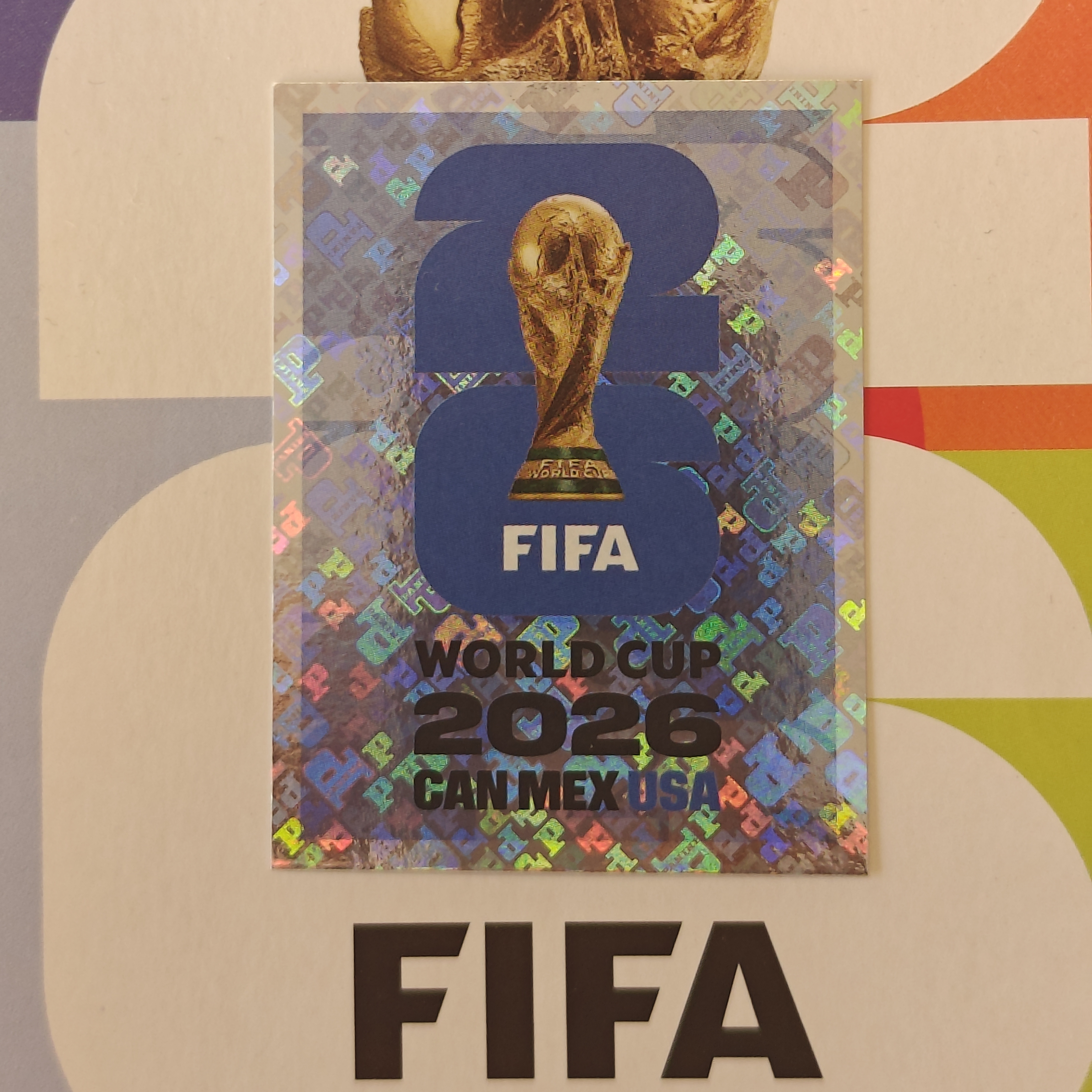 FWC8 - Host Countries and Cities - USA - FIFA World Cup 2026™ - Panini Foil Sticker