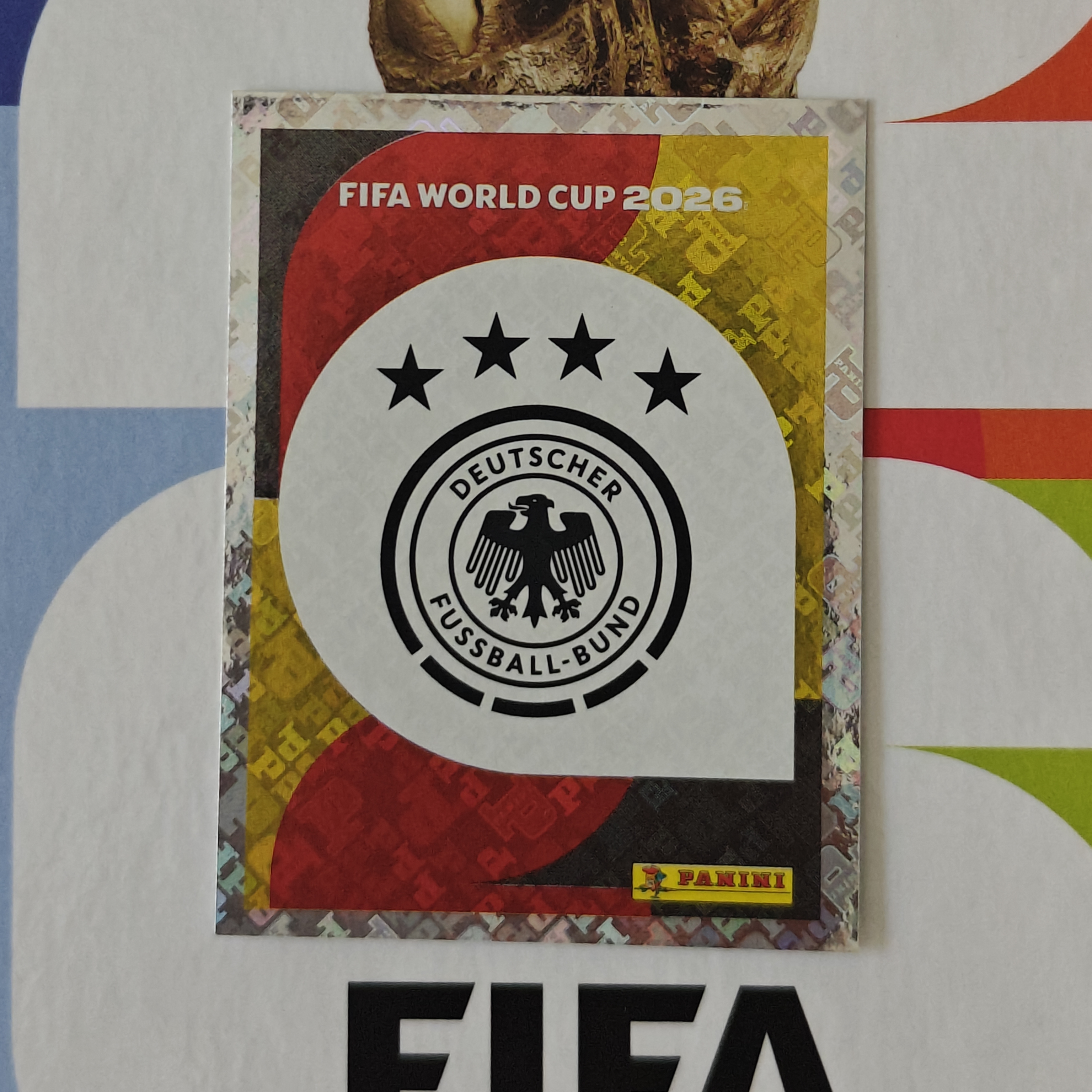 GER1 - Emblem - Germany - FIFA World Cup 2026™ - Panini Foil Sticker