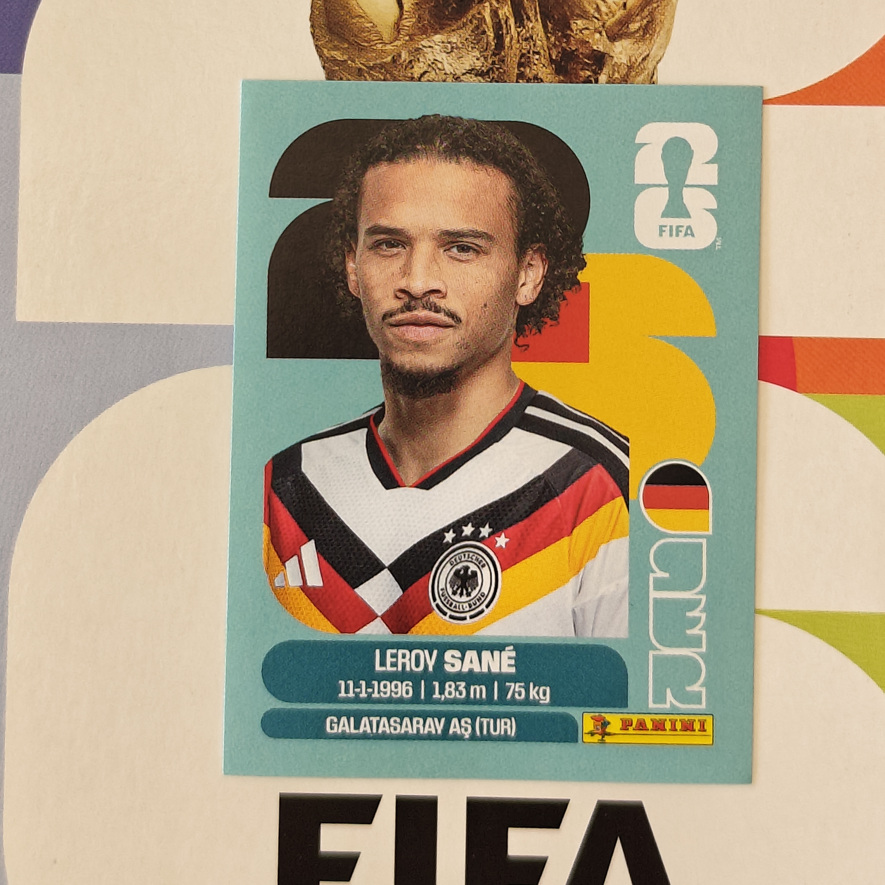 GER18 - Germany - Leroy Sane - FIFA World Cup 2026™ - Panini Sticker