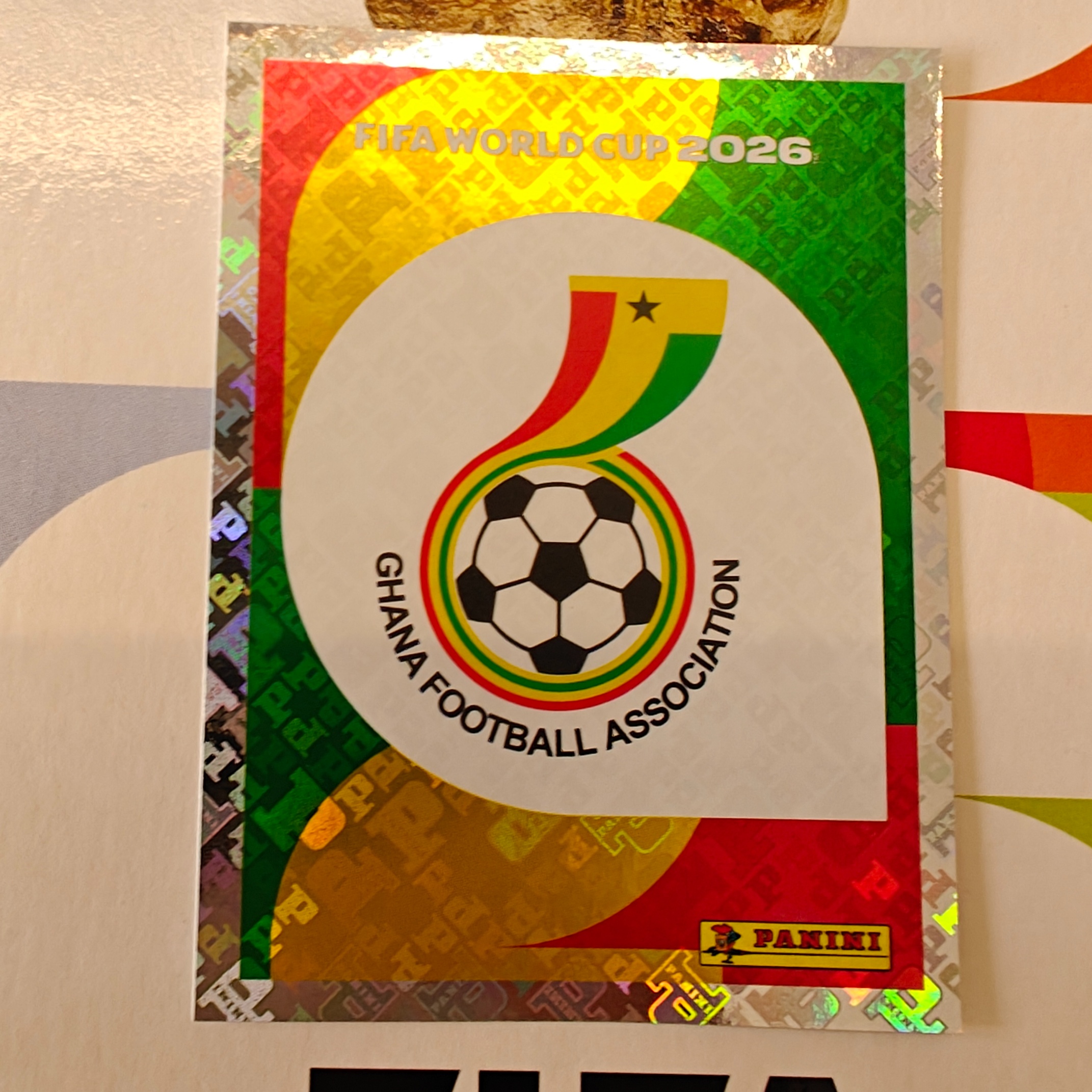 GHA1 - Ghana - Emblem - FIFA World Cup 2026™ - Panini Foil Sticker
