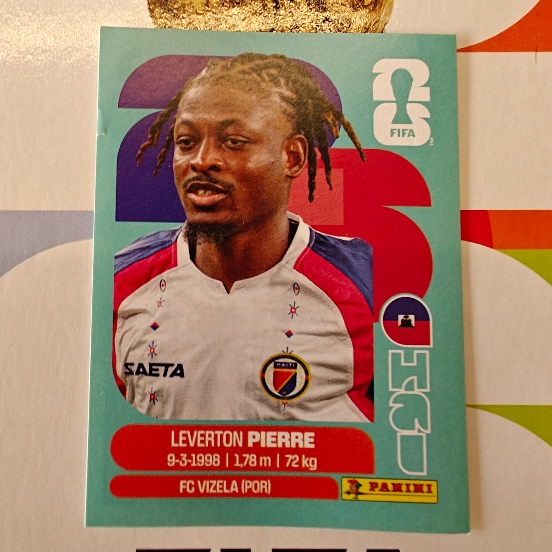 HAI10 - Haiti - Leverton Pierre - FIFA World Cup 2026™ - Panini Sticker