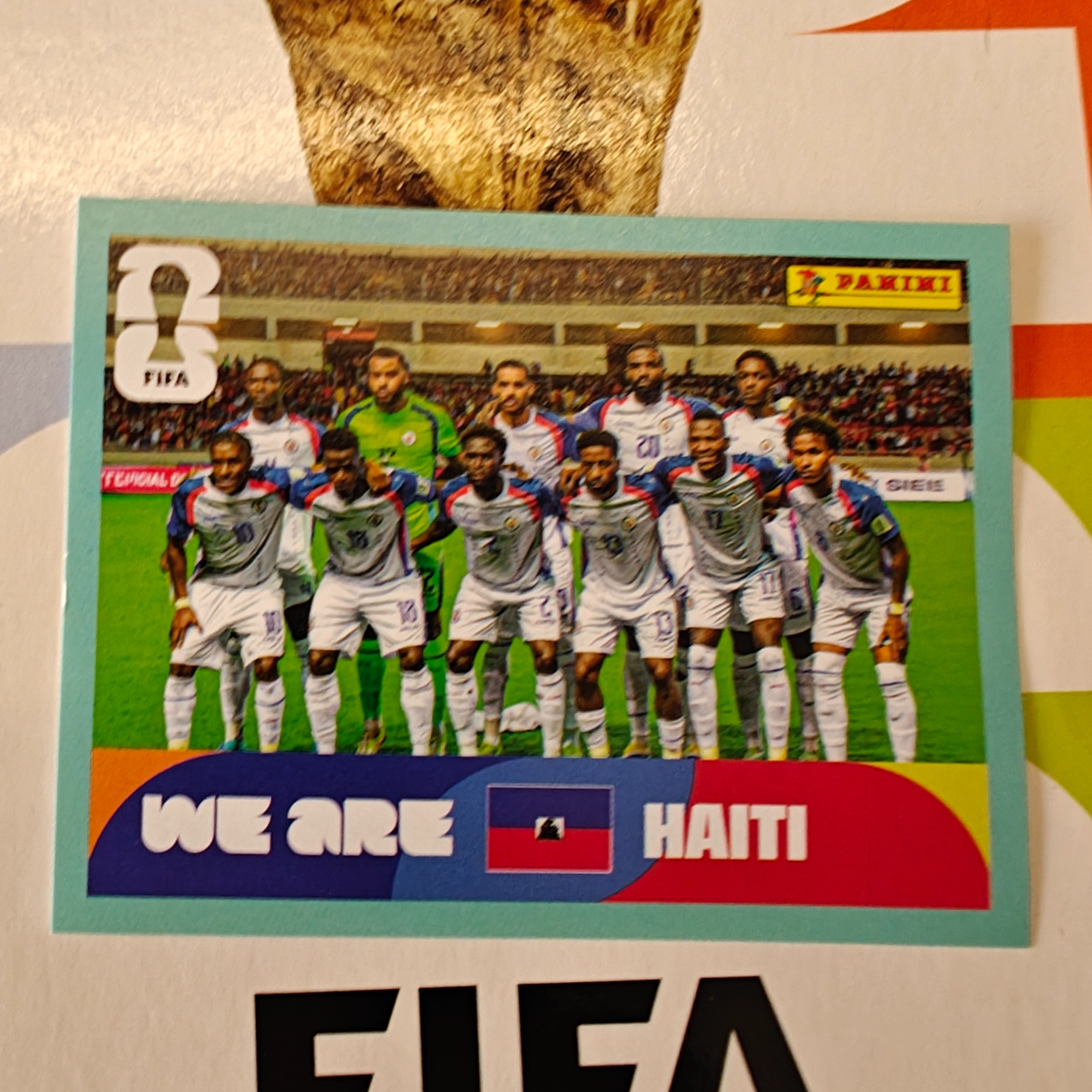 HAI13 - Haiti - Team Photo - FIFA World Cup 2026™ - Panini Sticker