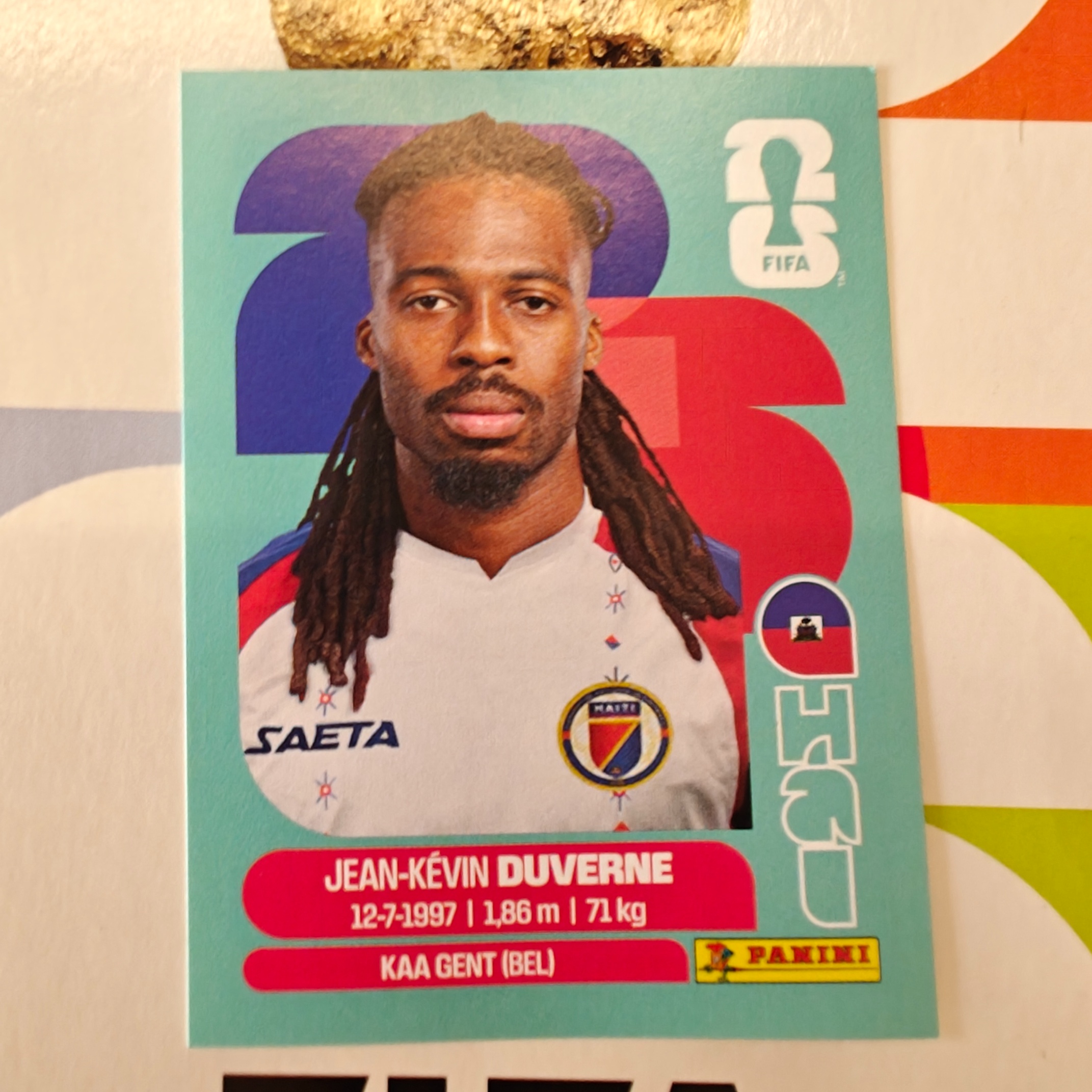 HAI5 - Haiti - Jean-Kevin Duverne - FIFA World Cup 2026™ - Panini Sticker