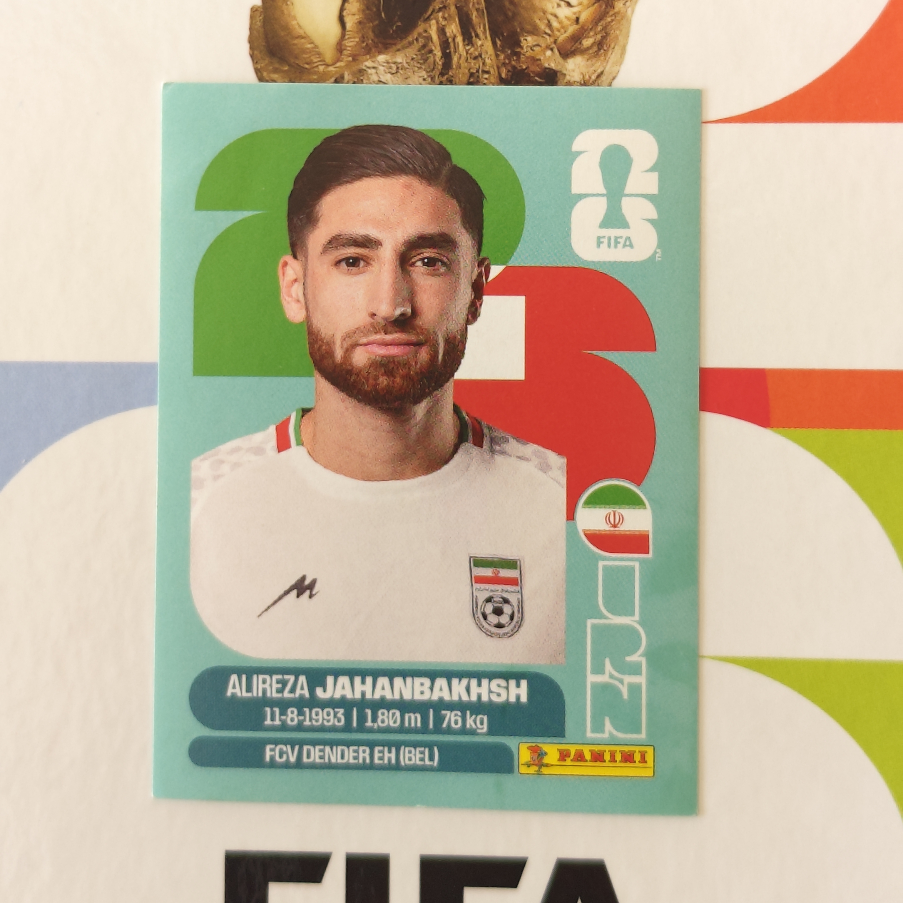 IRN19 - Iran - Alireza Jahanbakhsh - FIFA World Cup 2026™ - Panini Sticker