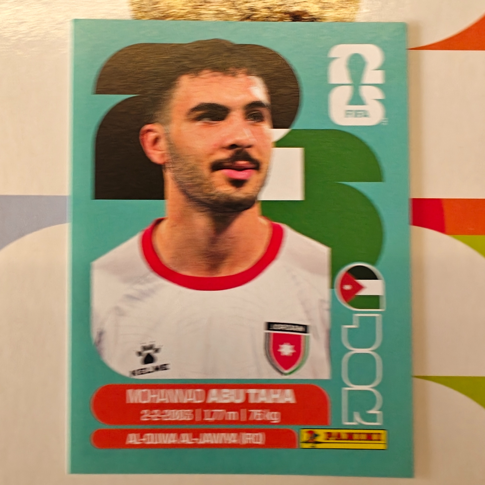 JOR12 - Jordan - Mohannad Abu Taha - FIFA World Cup 2026™ - Panini Sticker