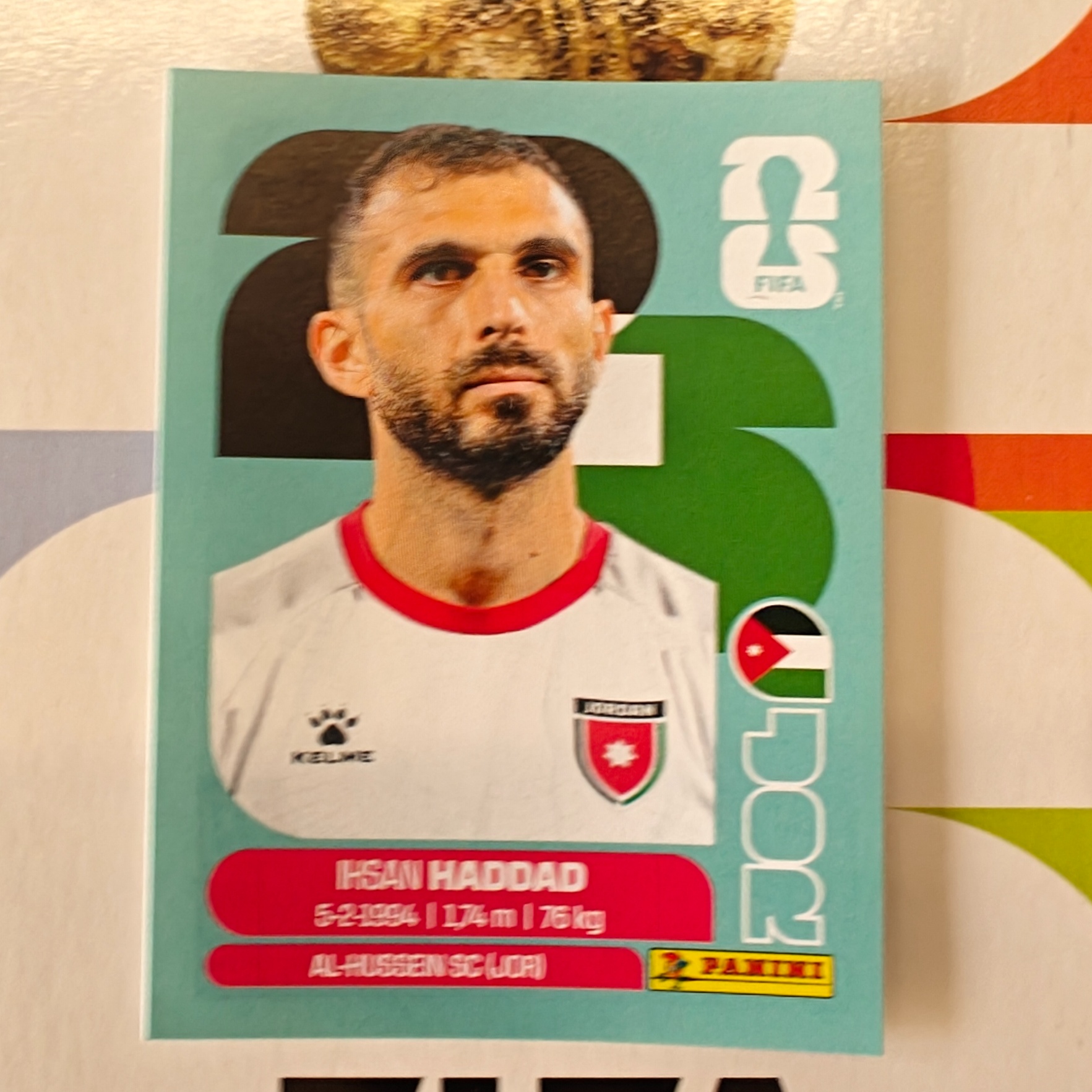 JOR3 - Jordan - Ihsan Haddad - FIFA World Cup 2026™ - Panini Sticker