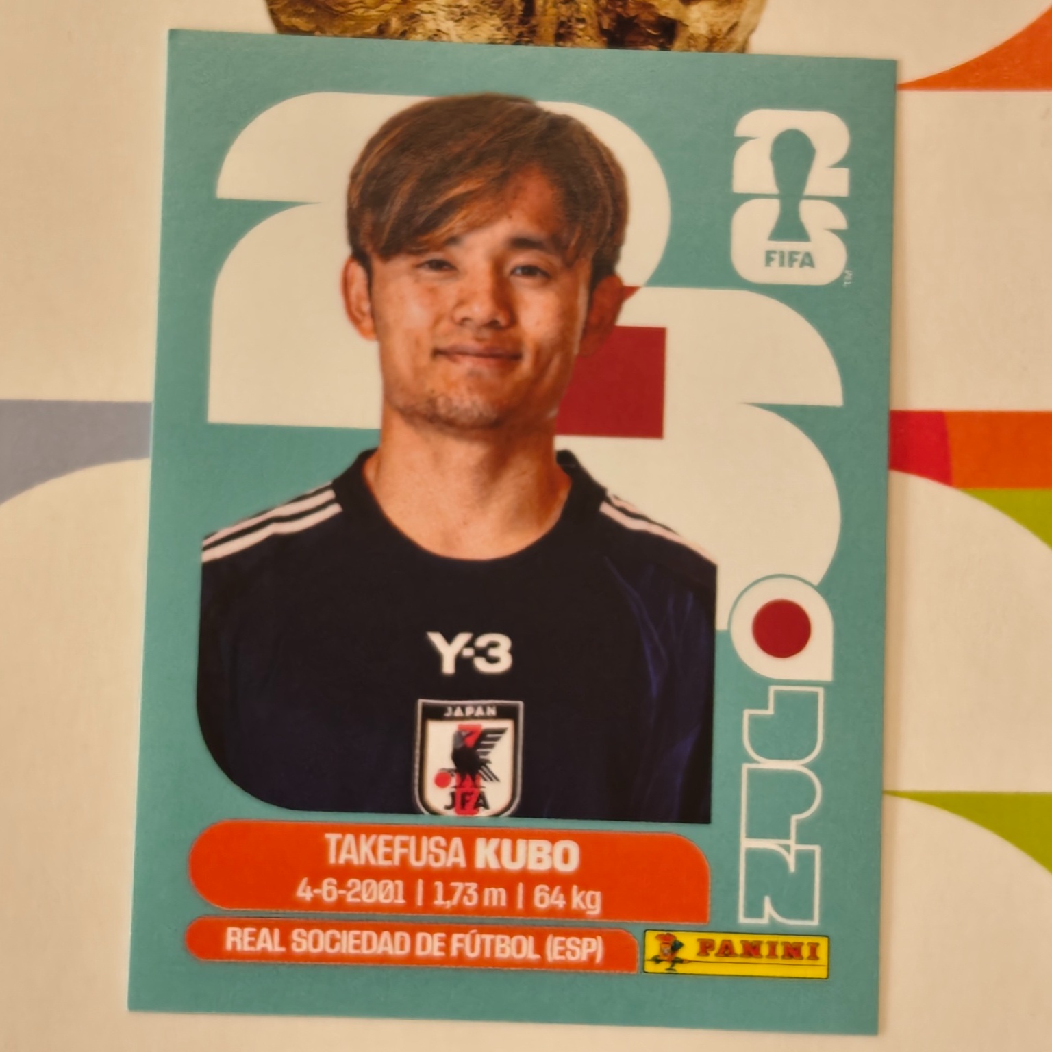 JPN12 - Japan - Takefusa Kubo - FIFA World Cup 2026™ - Panini Sticker