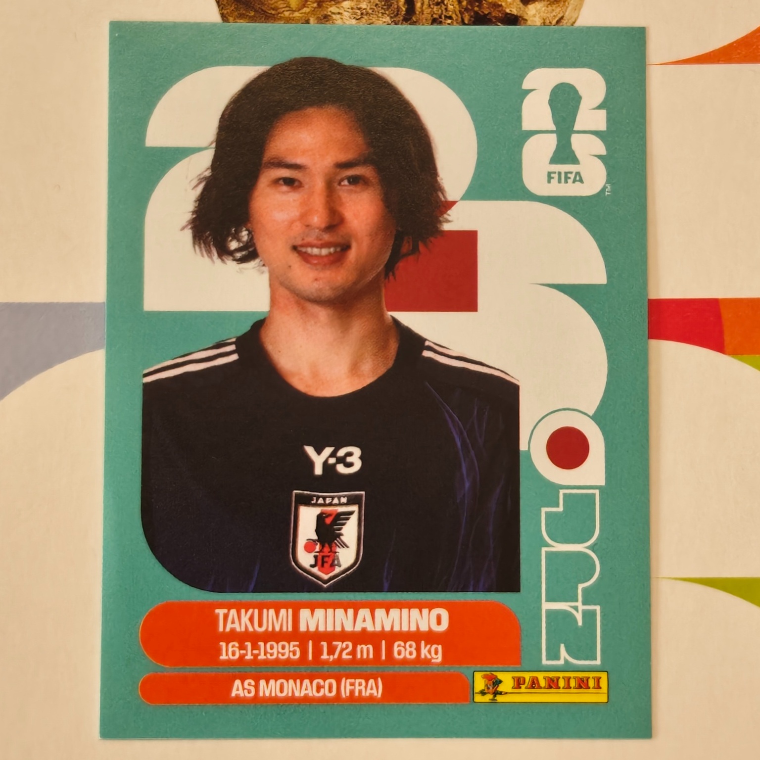 JPN16 - Japan - Takumi Minamino - FIFA World Cup 2026™ - Panini Sticker