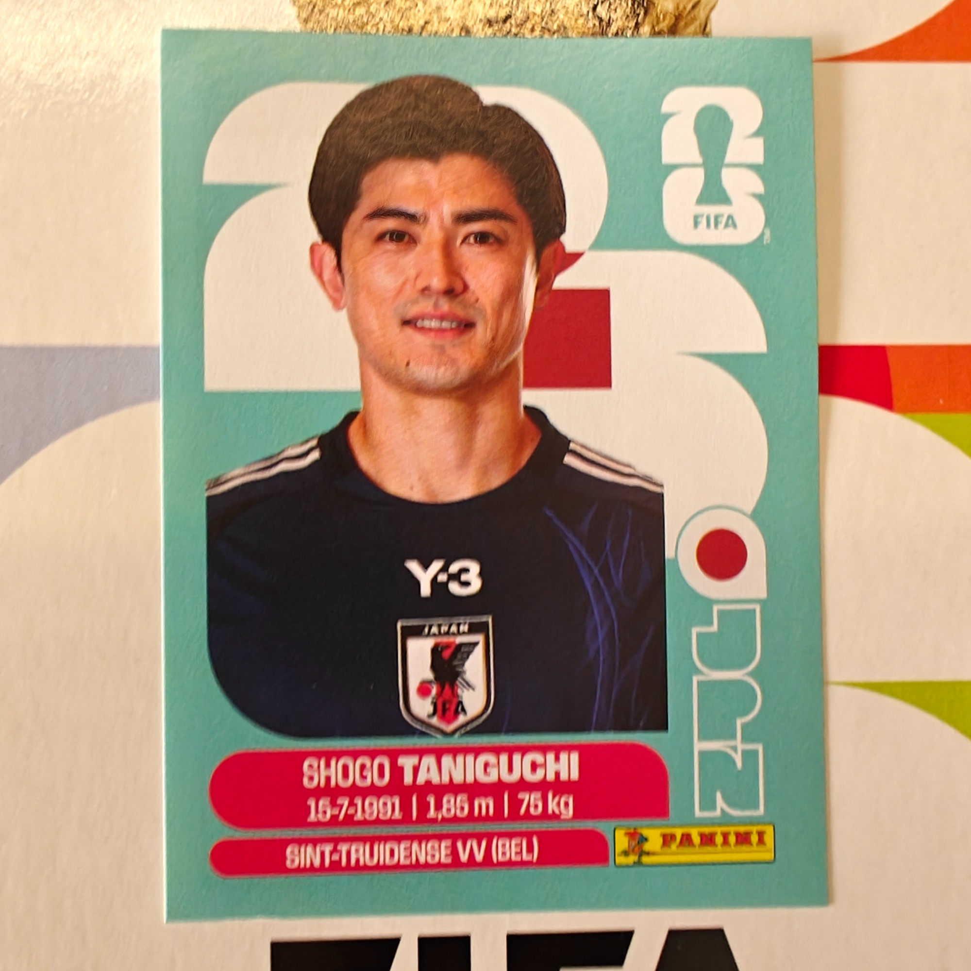 JPN6 - Japan - Shogo Taniguchi - FIFA World Cup 2026™ - Panini Sticker