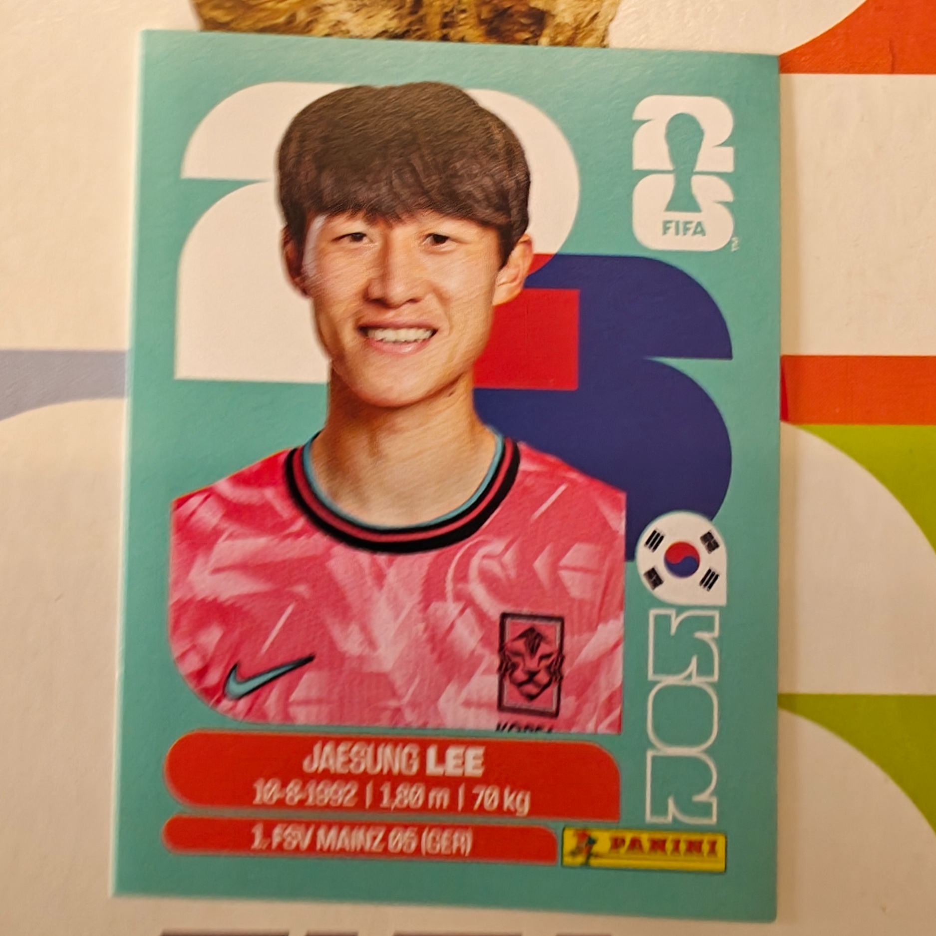 KOR10 - South Korea - Jae-sung Lee - FIFA World Cup 2026™ - Panini Sticker