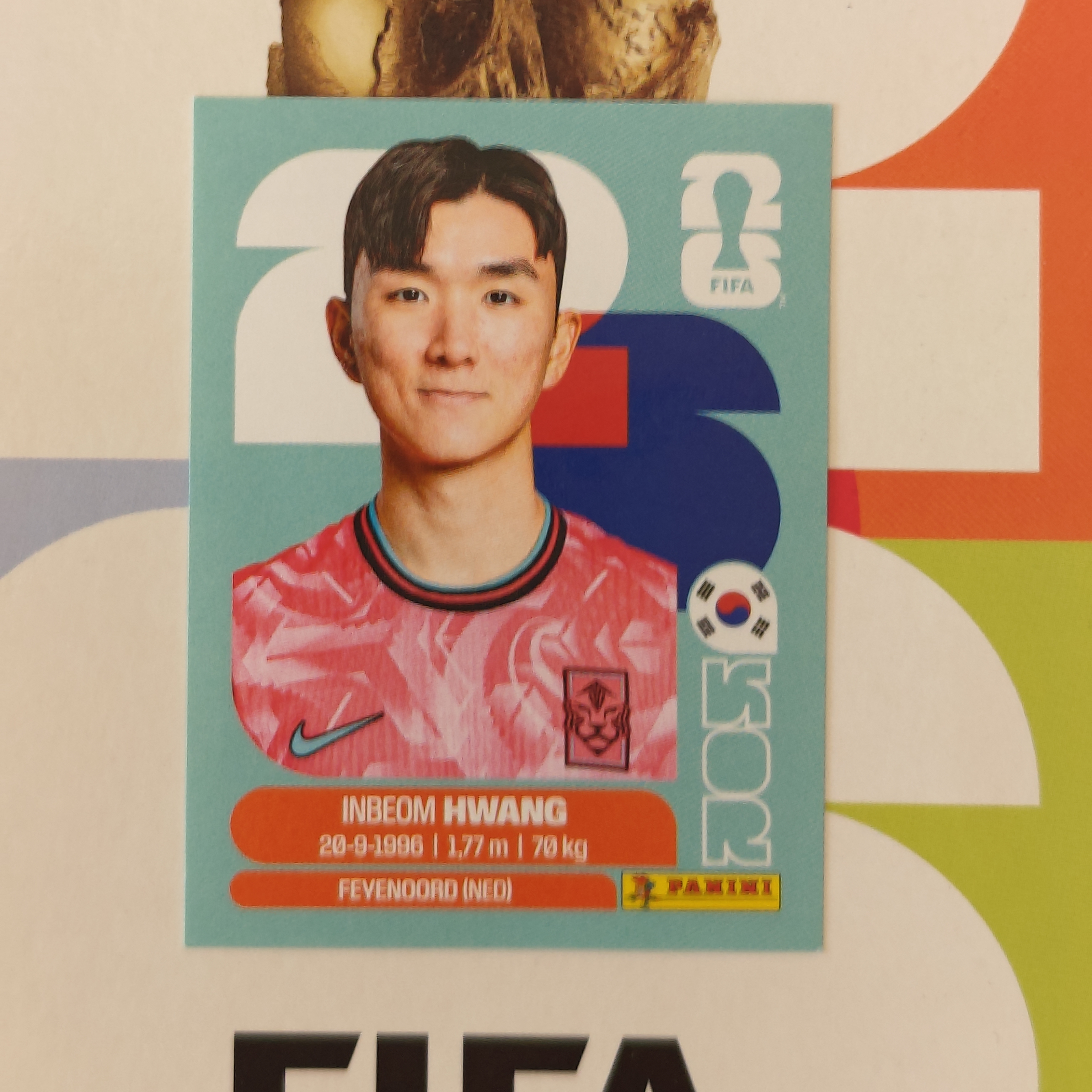 KOR11 - South Korea - In-beom Hwang - FIFA World Cup 2026™ - Panini Sticker