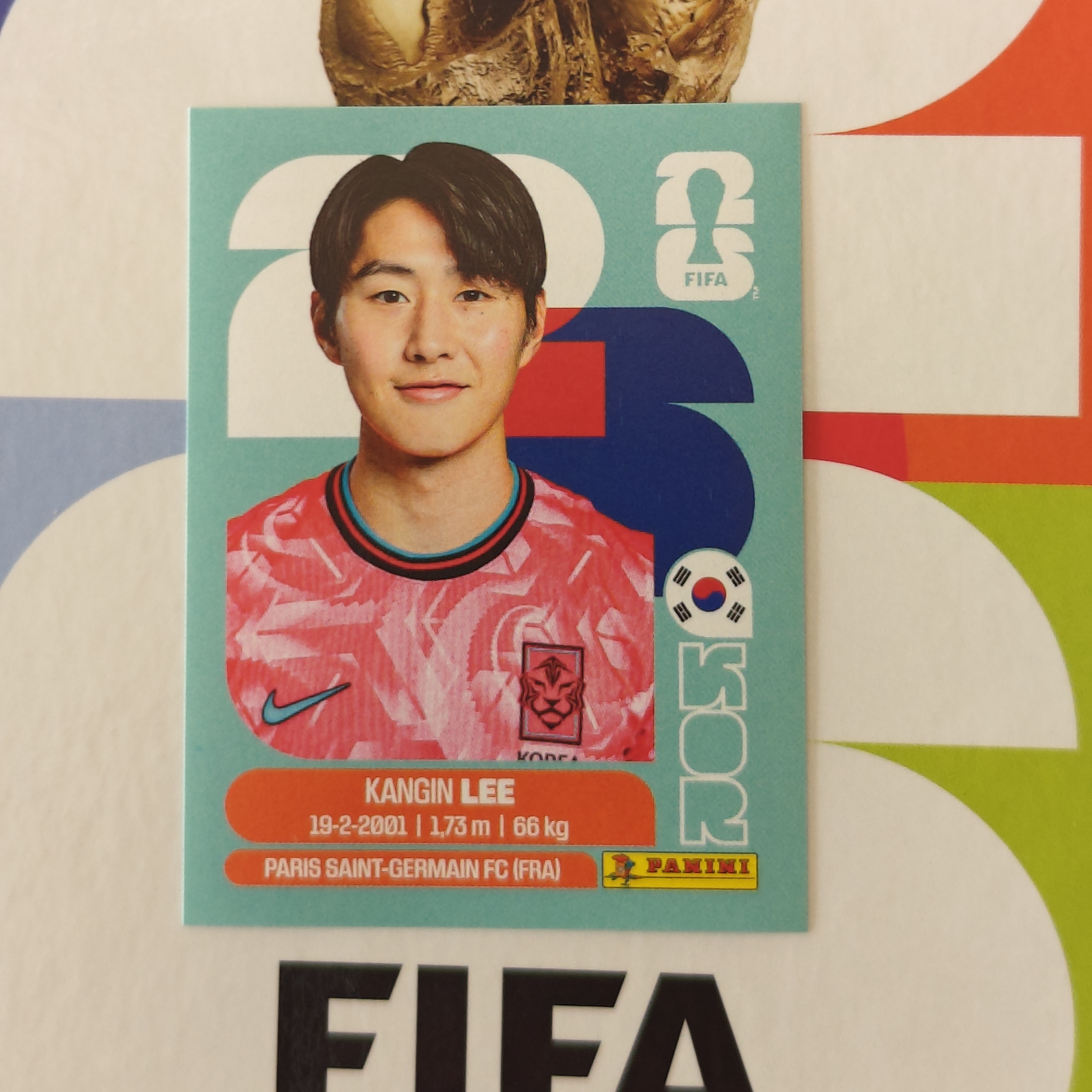 KOR12 - South Korea - Kang-in Lee - FIFA World Cup 2026™ - Panini Sticker