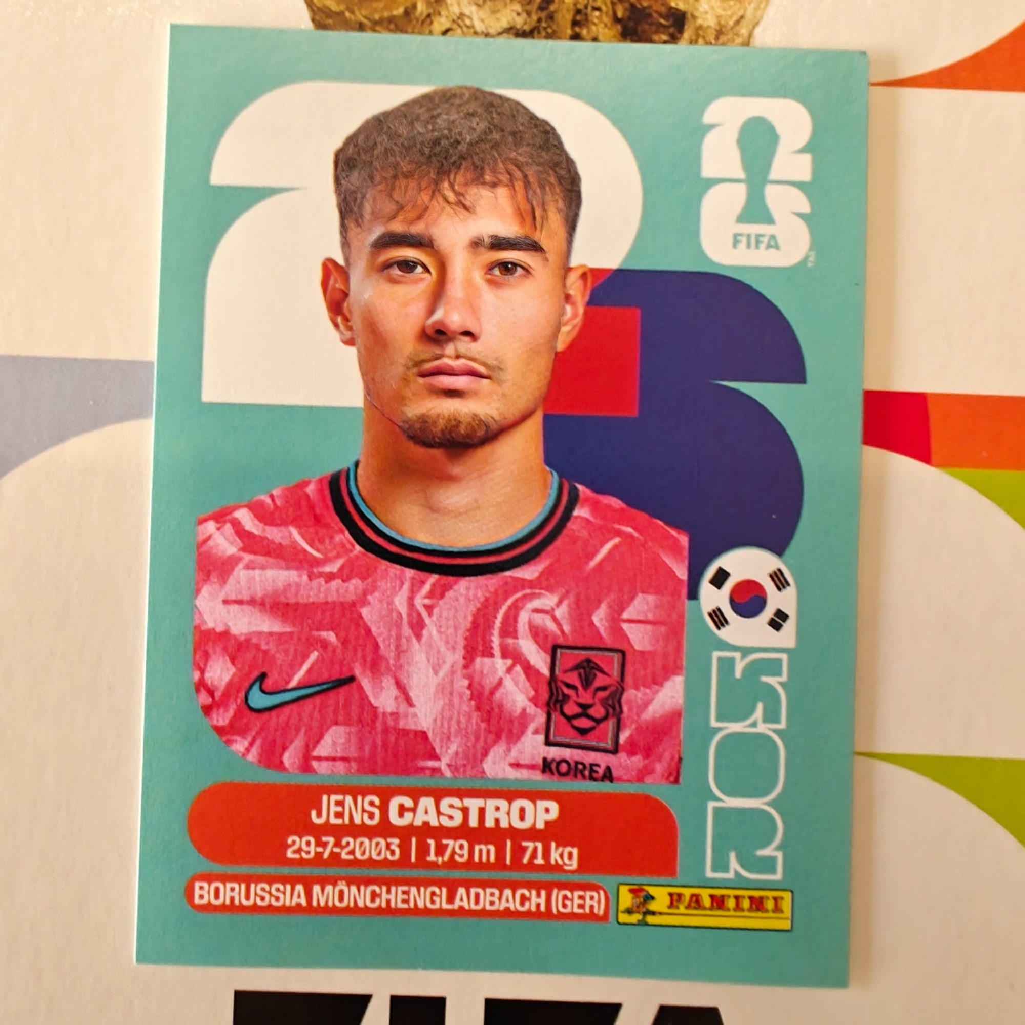 KOR15 - South Korea - Jens Castrop - FIFA World Cup 2026™ - Panini Sticker
