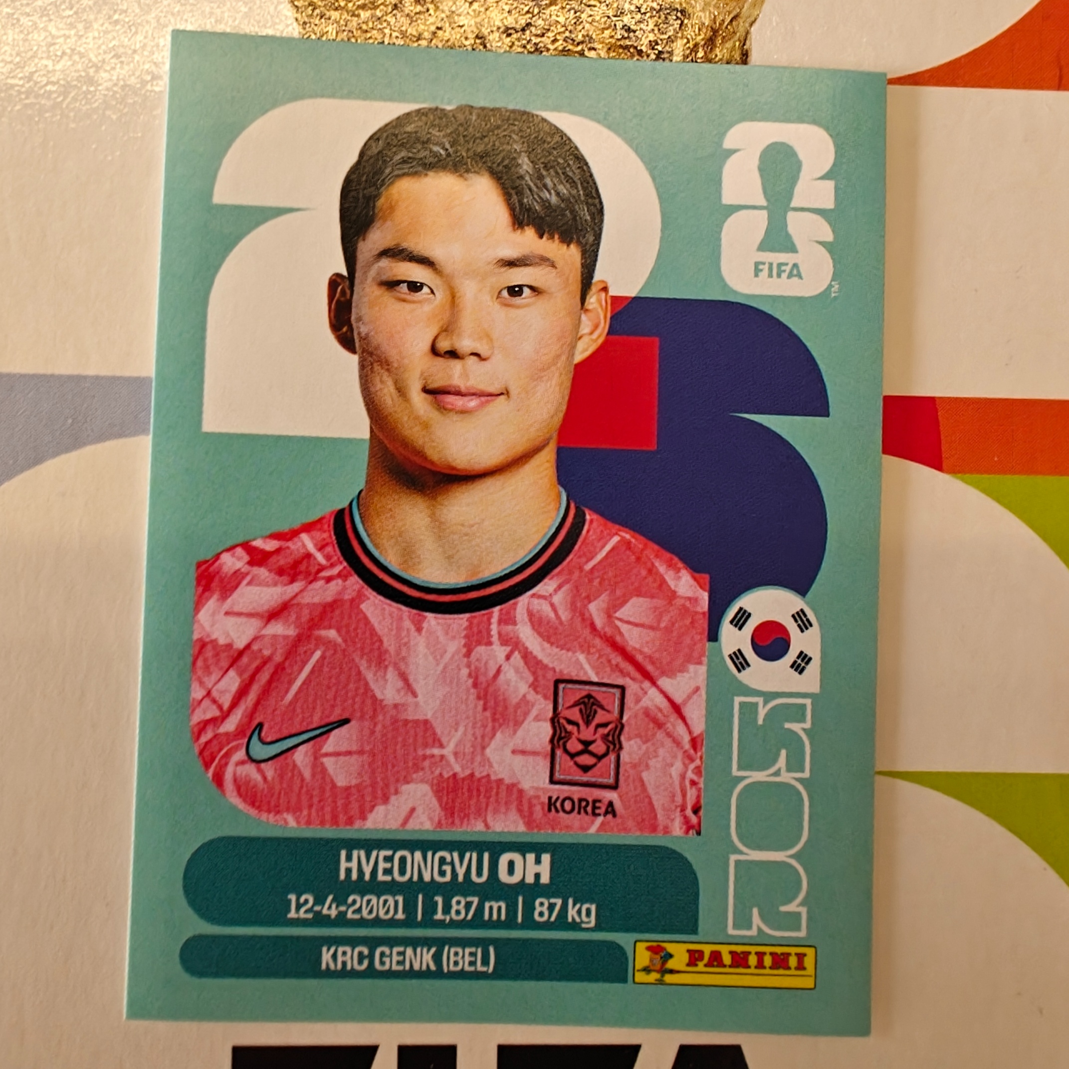 KOR20 - South Korea - Hyeon-Gyu Oh - FIFA World Cup 2026™ - Panini Sticker