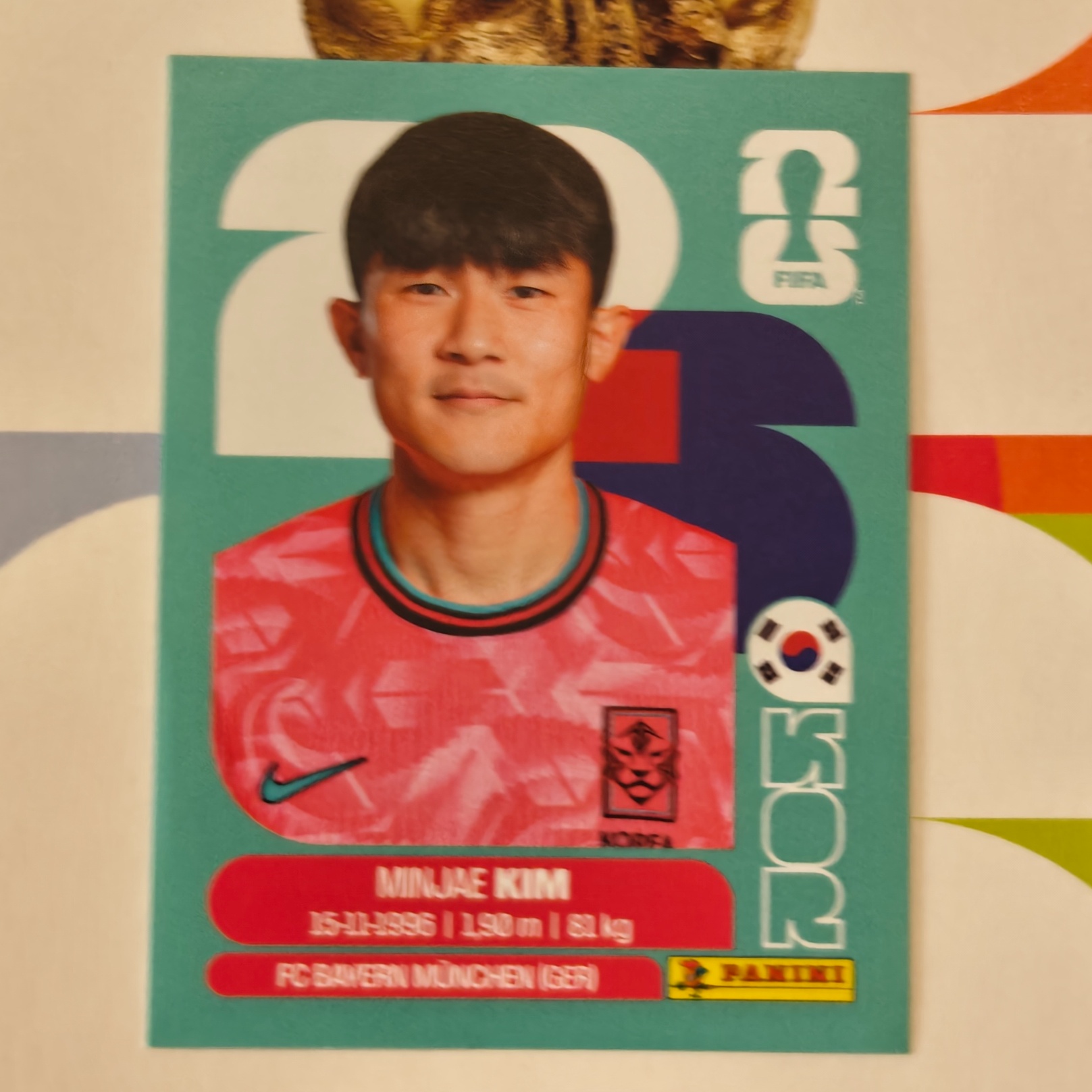 KOR4 - South Korea - Min-jae Kim - FIFA World Cup 2026™ - Panini Sticker