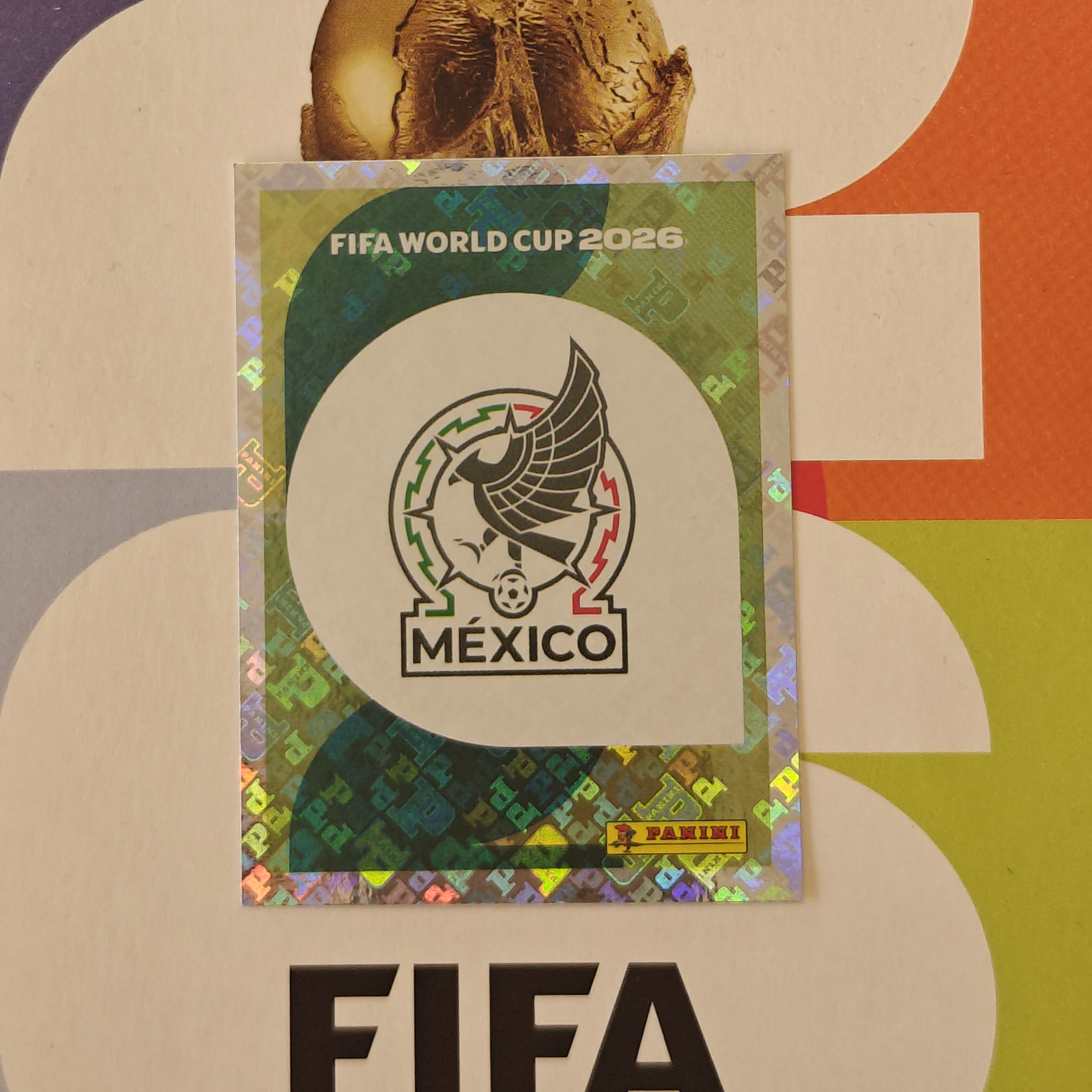 MEX1 - Emblem - Mexico - FIFA World Cup 2026™ - Panini Foil Sticker