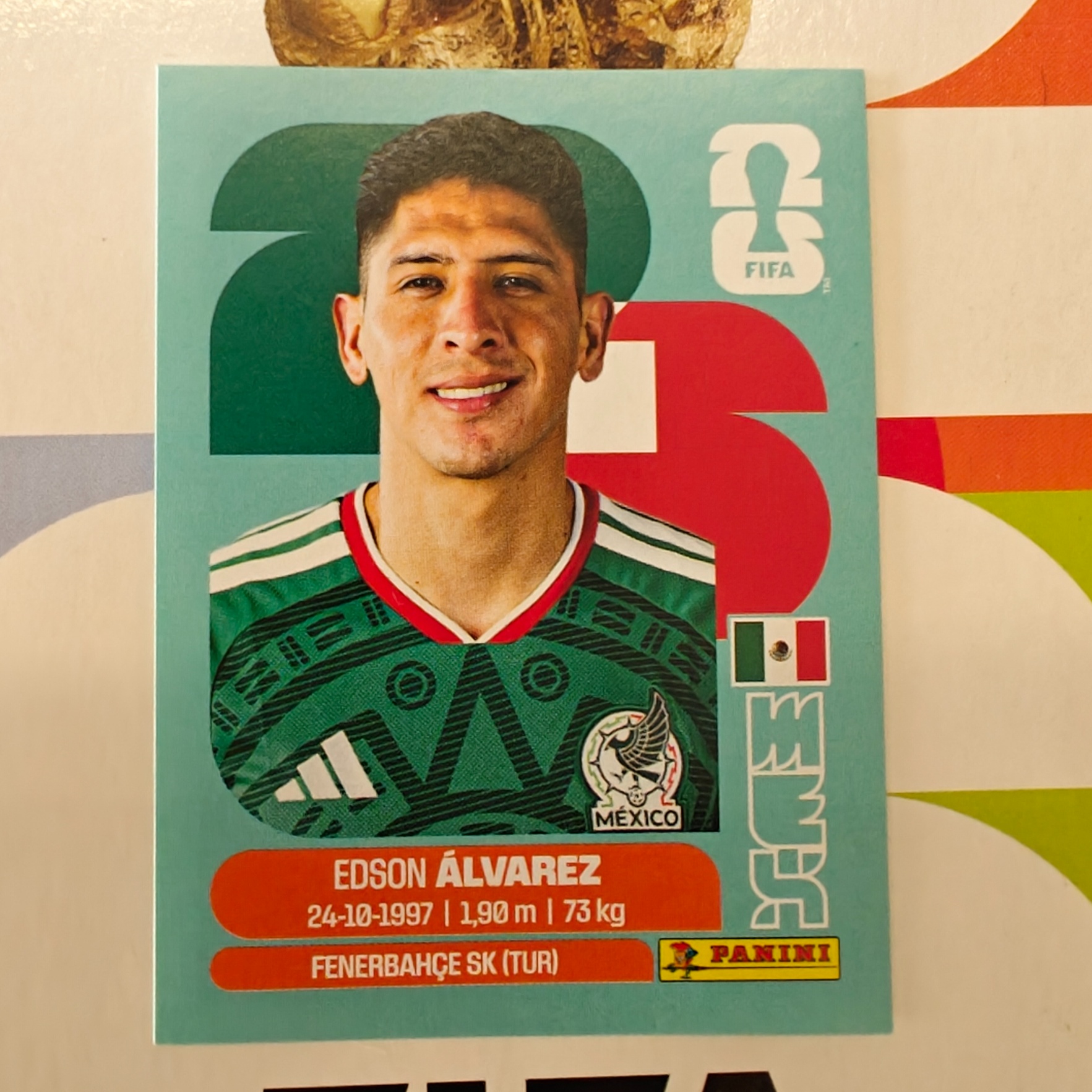 MEX10 - Mexico - Edson Alvarez - FIFA World Cup 2026™ - Panini Sticker
