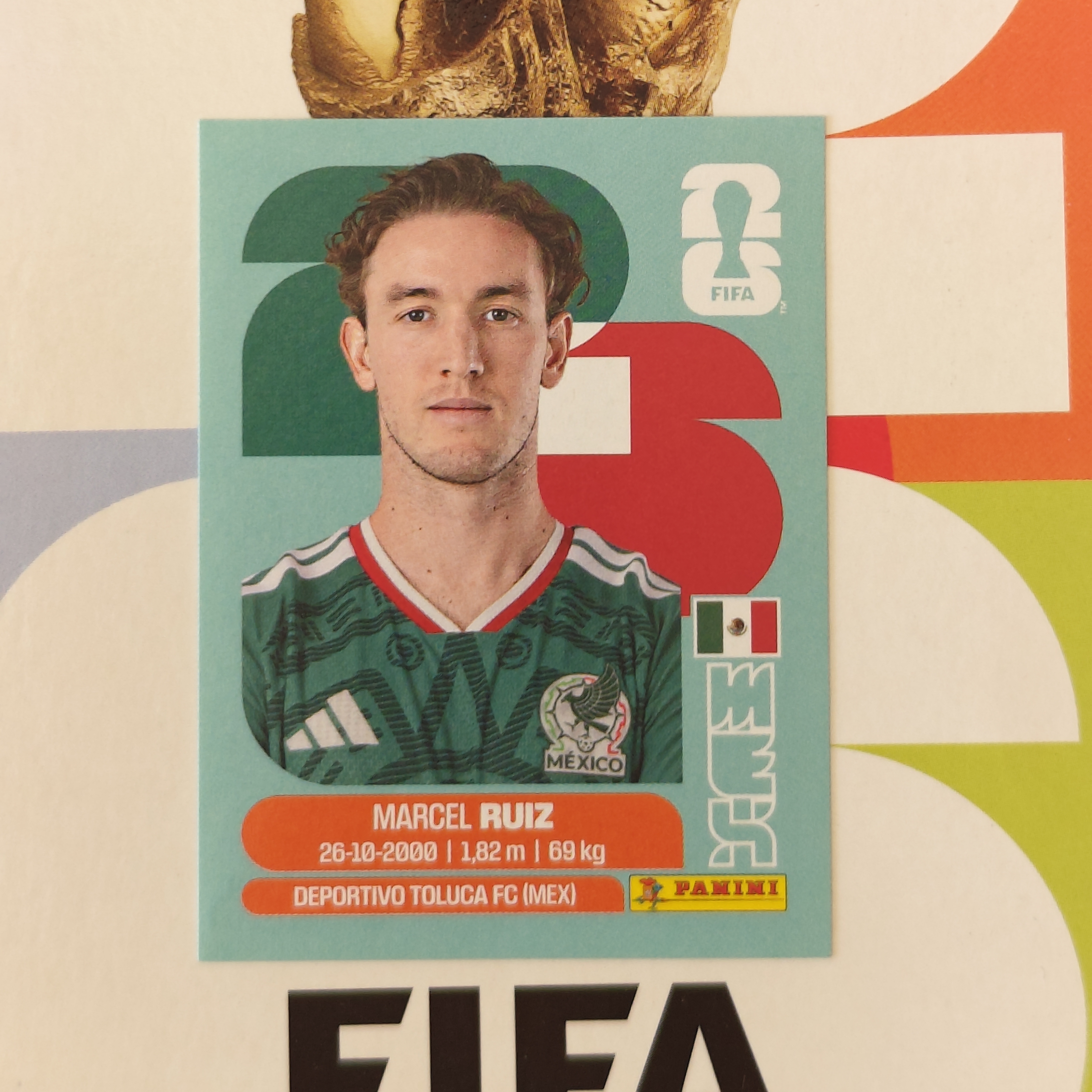 MEX12 - Mexico - Marcel Ruiz - FIFA World Cup 2026™ - Panini Sticker