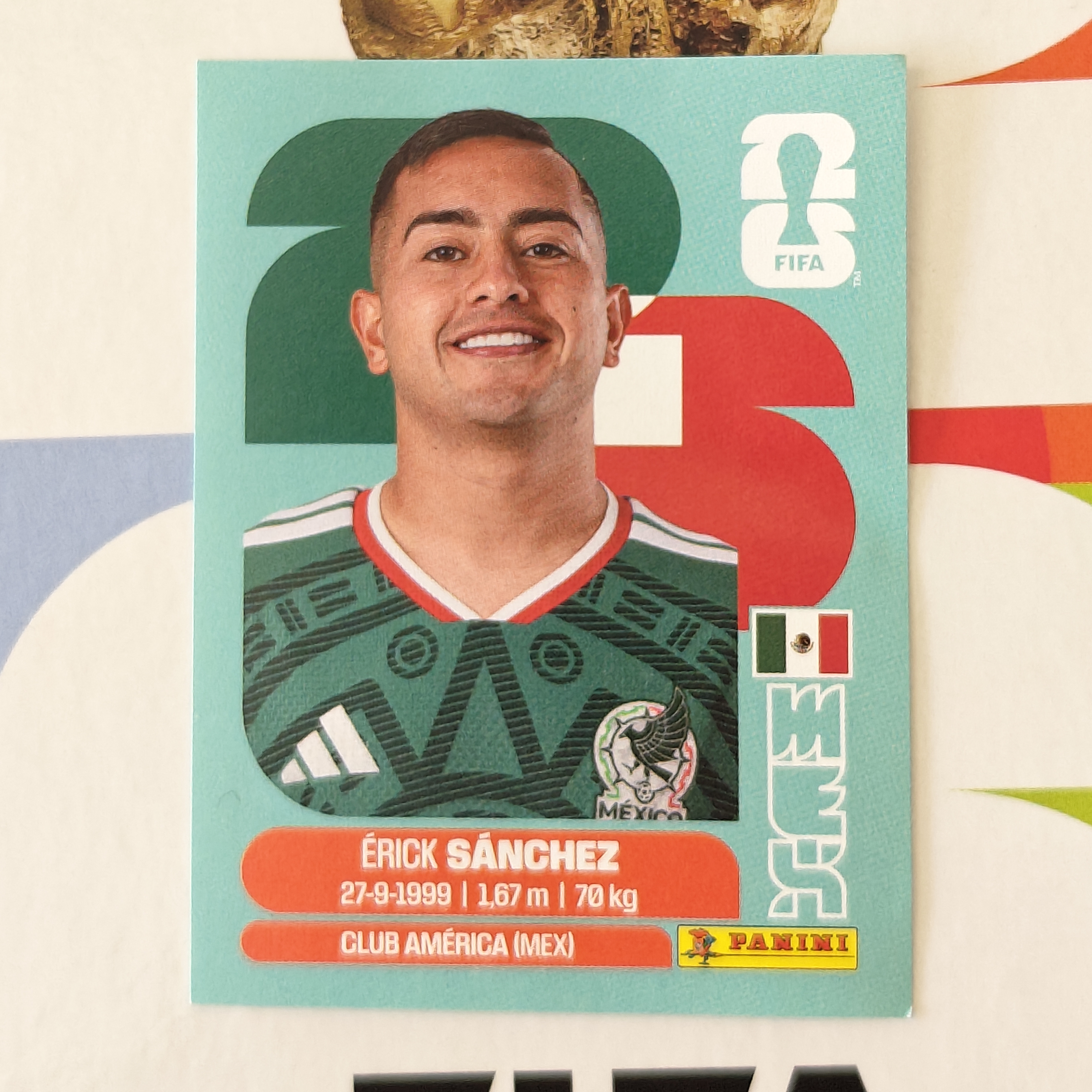 MEX14 - Mexico - Érick Sánchez - FIFA World Cup 2026™ - Panini Sticker