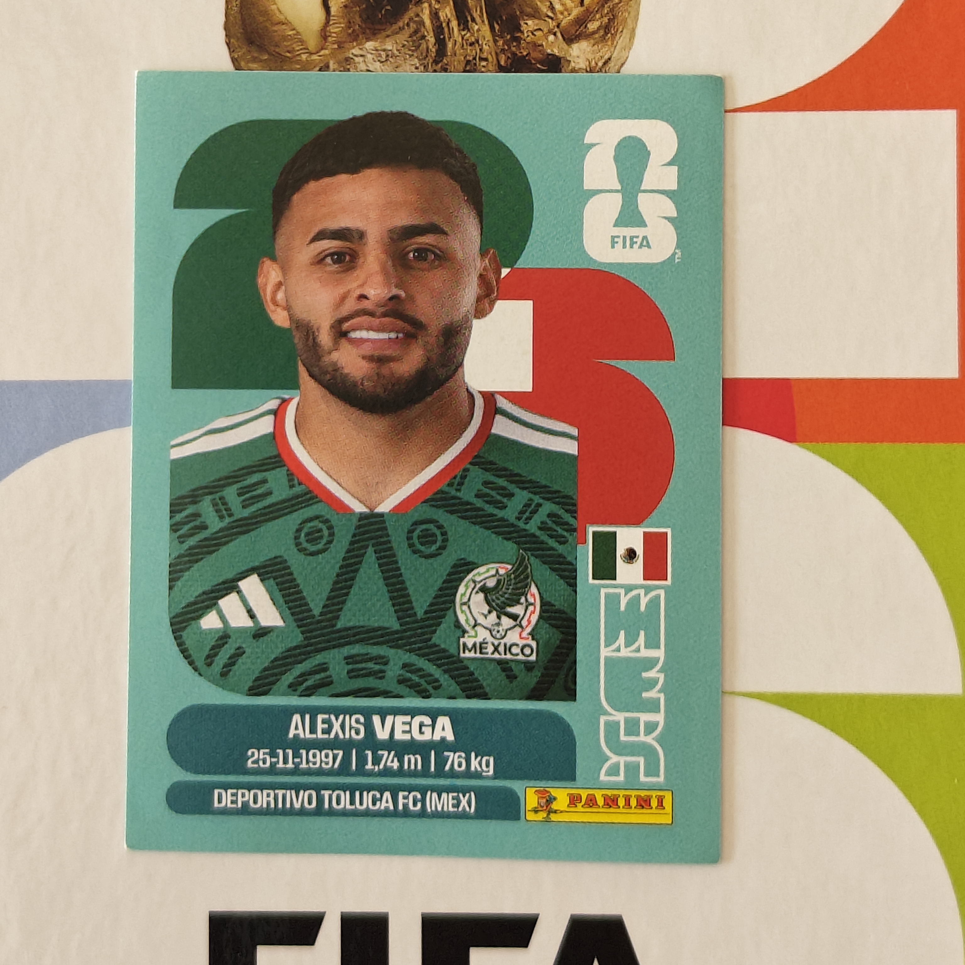 MEX18 - Mexico - Alexis Vega - FIFA World Cup 2026™ - Panini Sticker