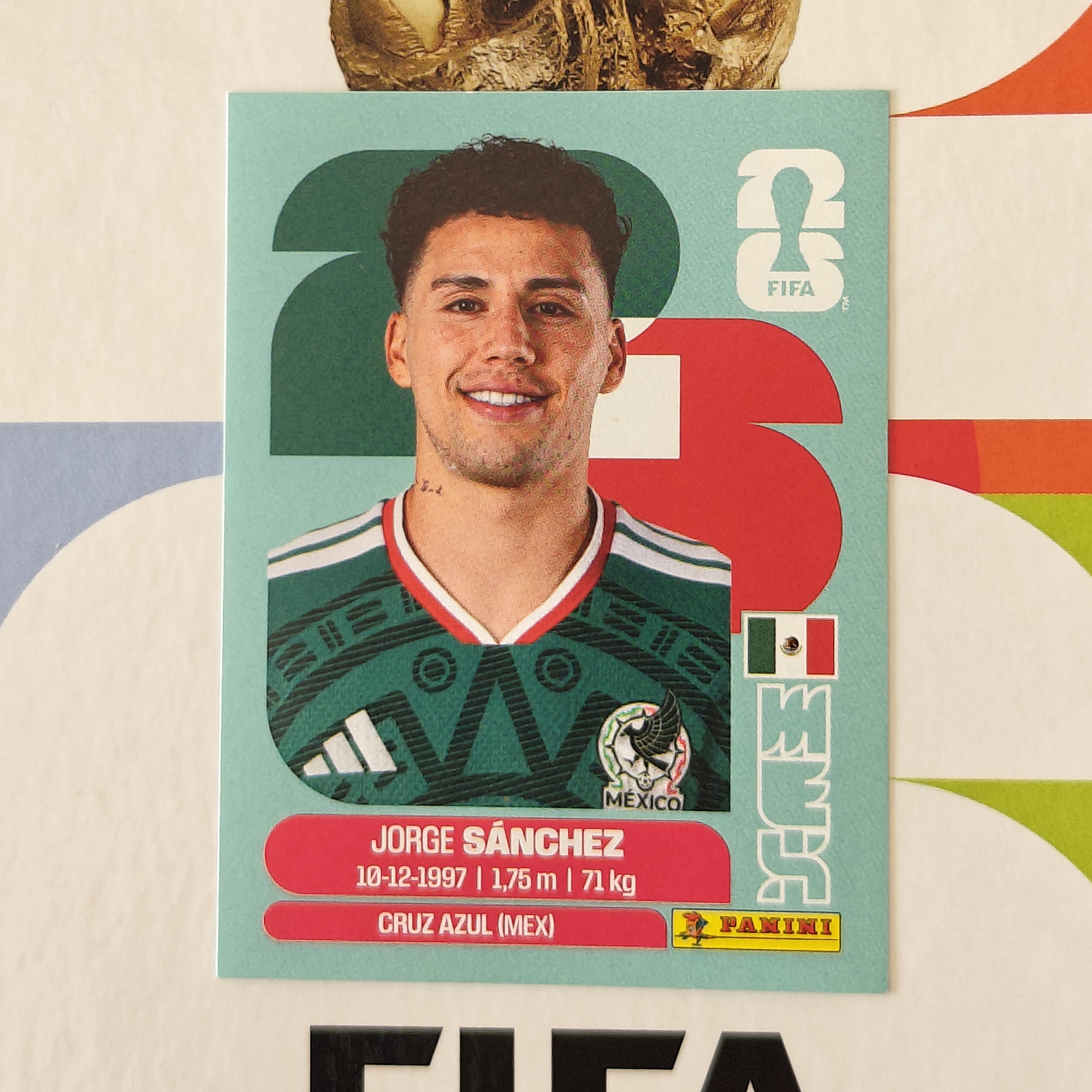 MEX4 - Mexico - Jorge Sánchez - FIFA World Cup 2026™ - Panini Sticker