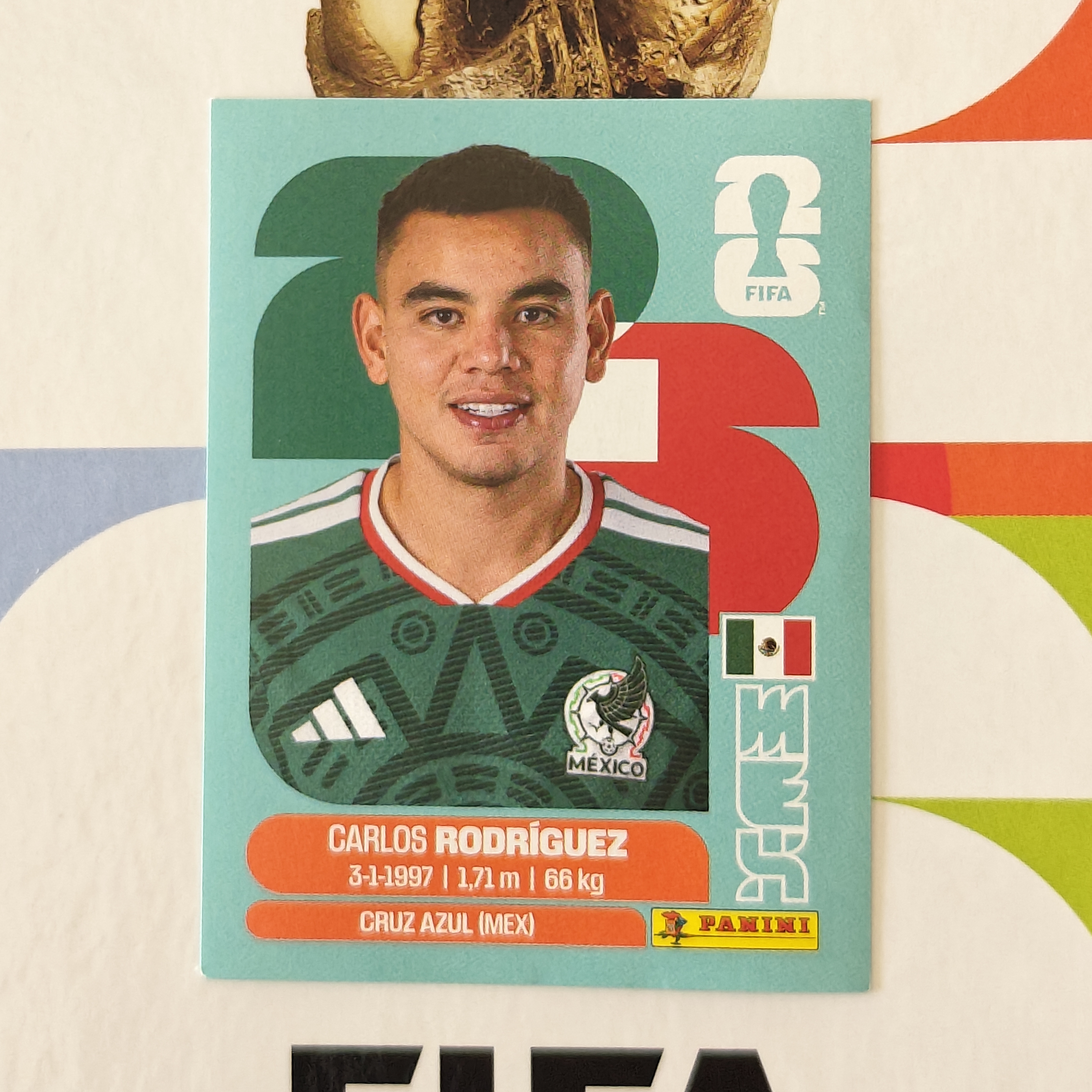 MEX9 - Mexico - Carlos Rodriguez - FIFA World Cup 2026™ - Panini Sticker