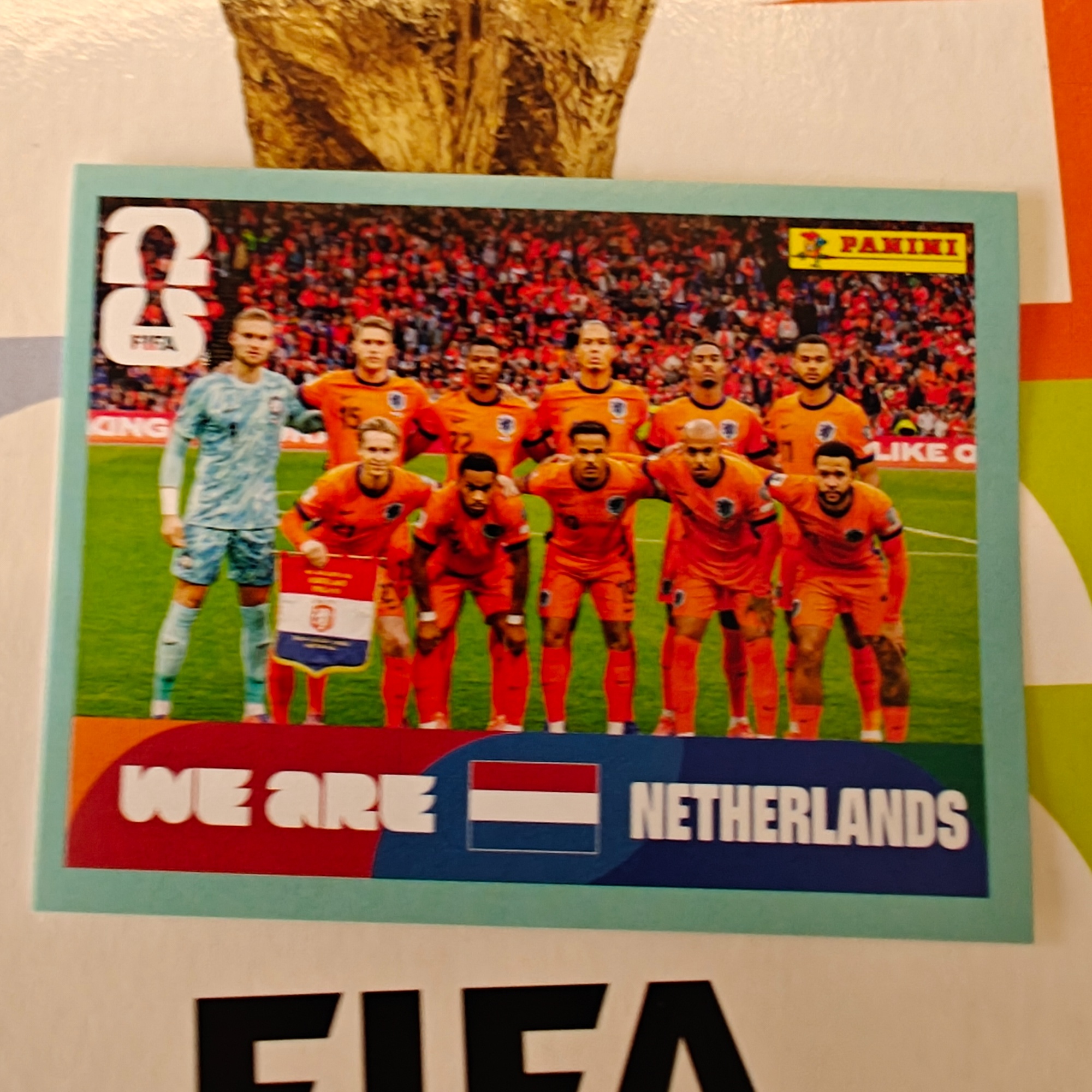 NED13 - Netherlands - Team Photo - FIFA World Cup 2026™ - Panini Sticker