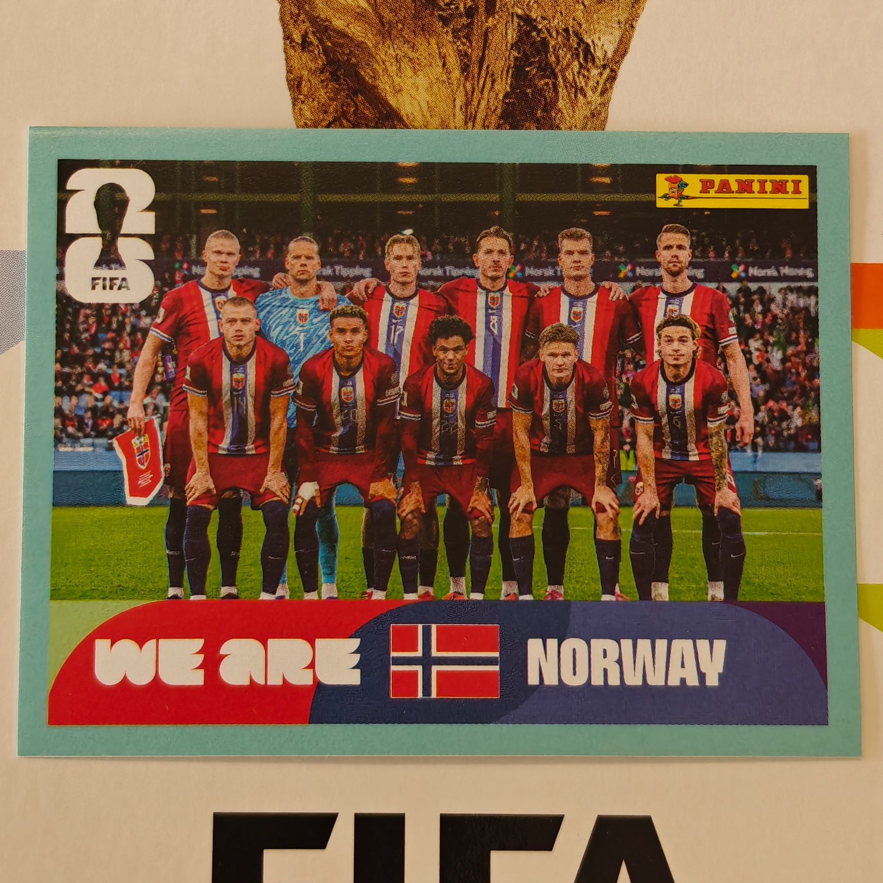 NOR13 - Norway - Team Photo - FIFA World Cup 2026™ - Panini Sticker