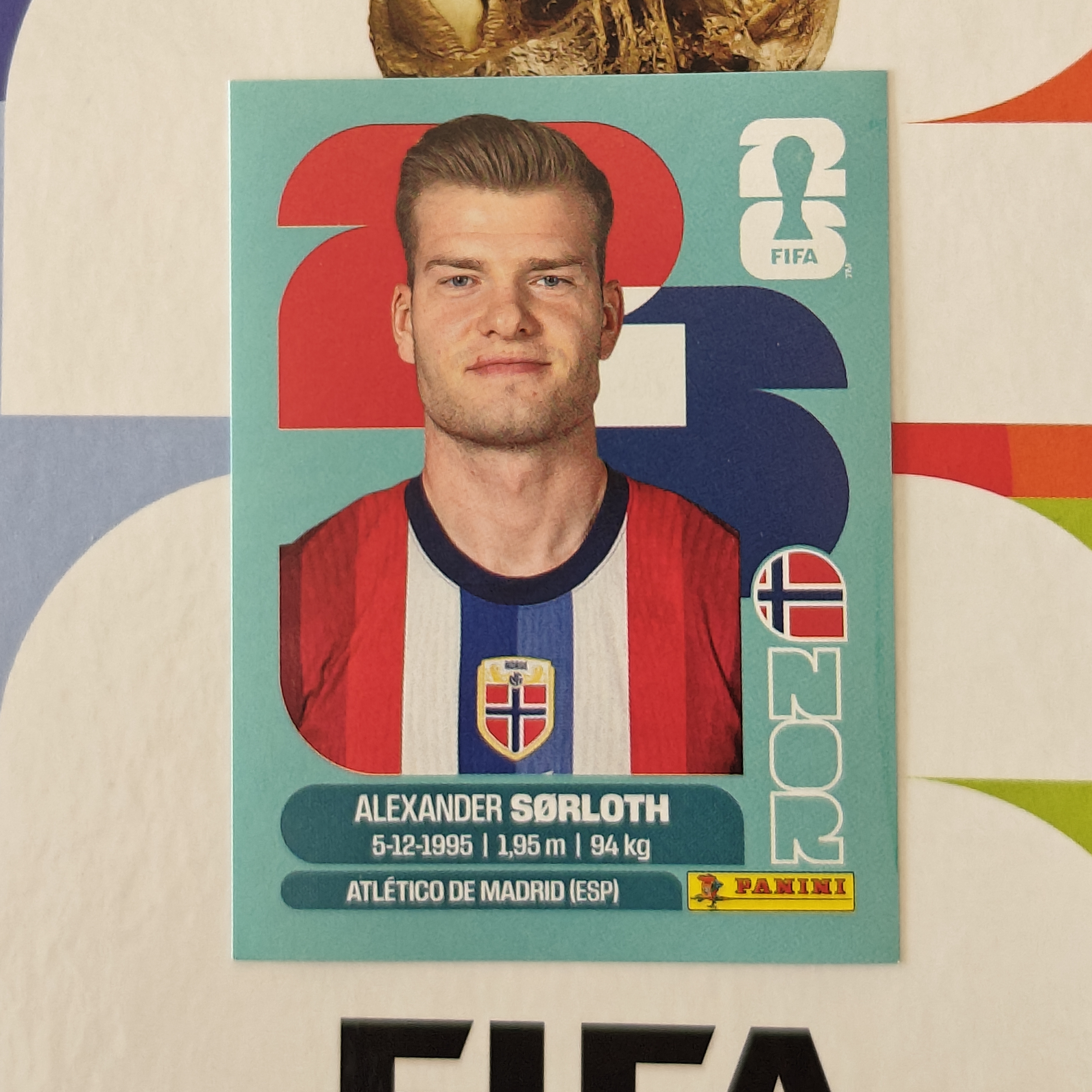 NOR16 - Norway - Alexander Sørloth - FIFA World Cup 2026™ - Panini Sticker