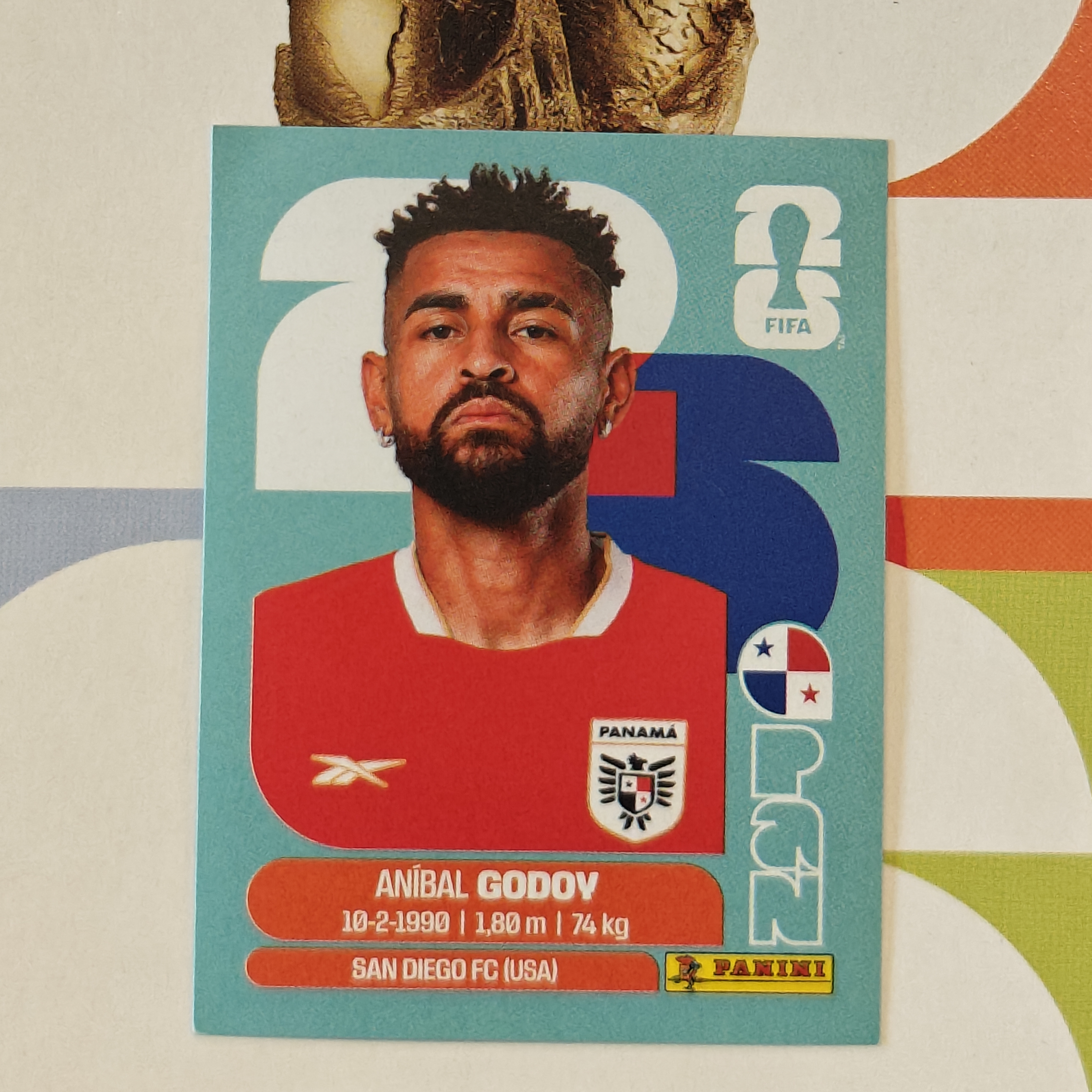 PAN11 - Panama - Aníbal Godoy - FIFA World Cup 2026™ - Panini Sticker