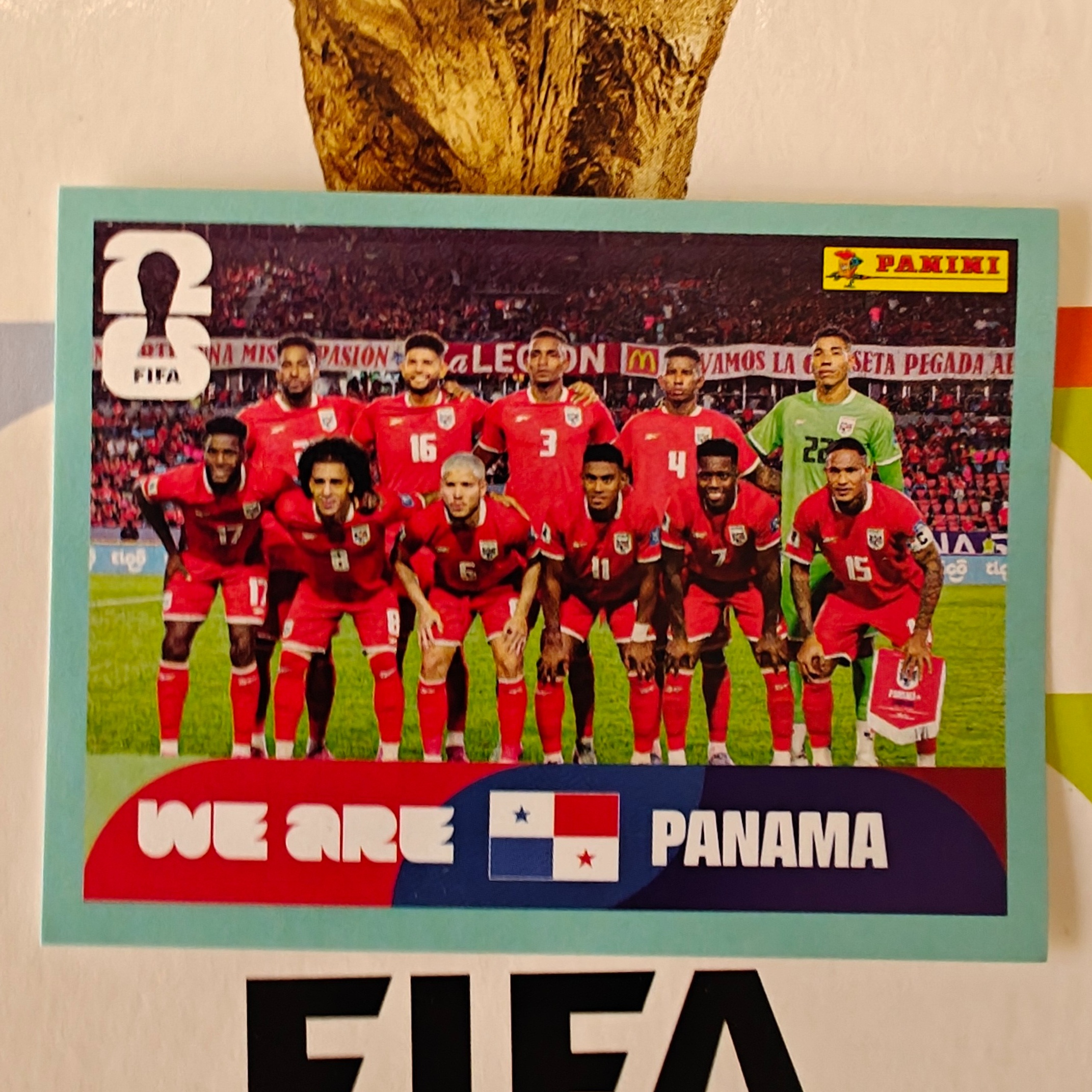PAN13 - Panama - Team Photo - FIFA World Cup 2026™ - Panini Sticker