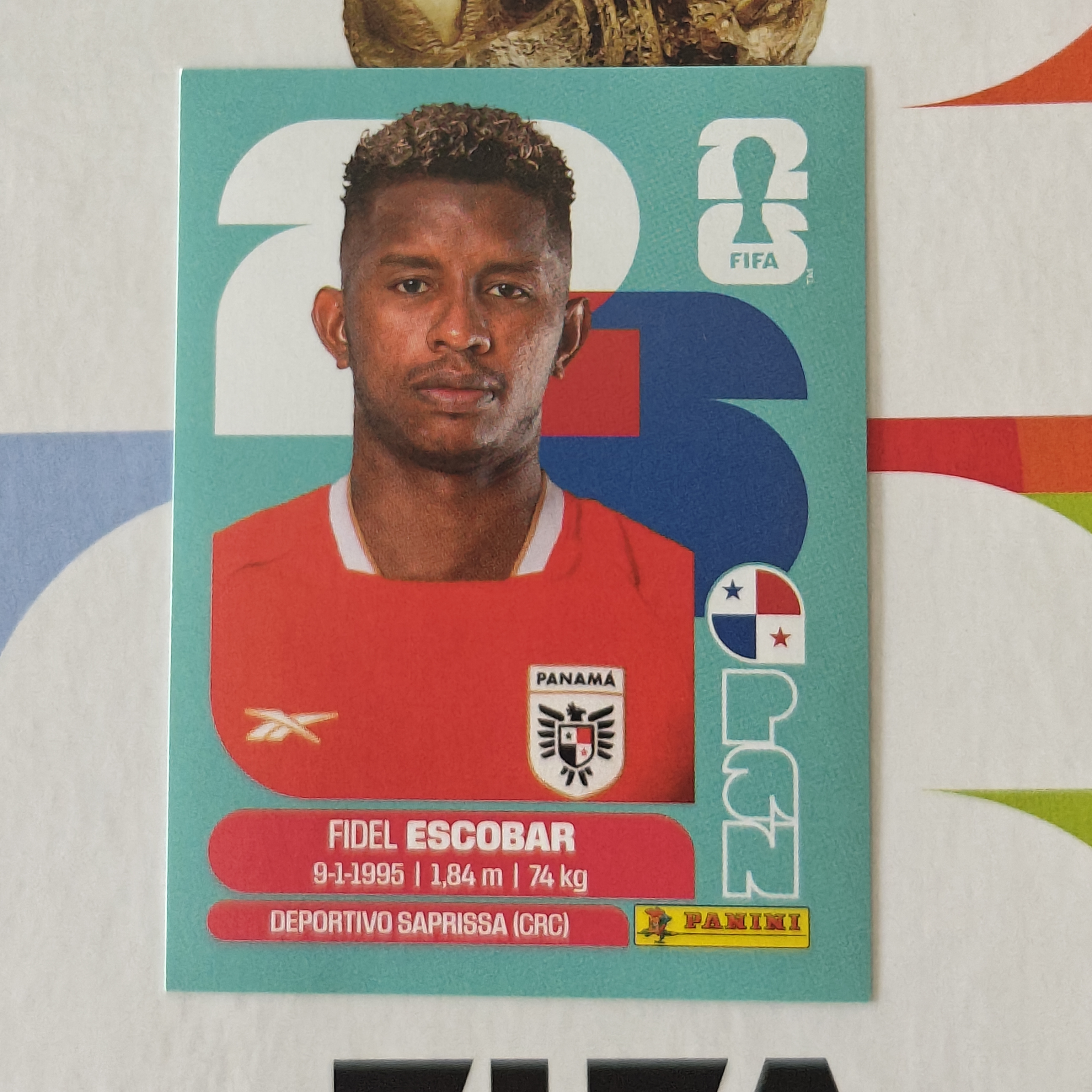 PAN4 - Panama - Fidel Escobar - FIFA World Cup 2026™ - Panini Sticker
