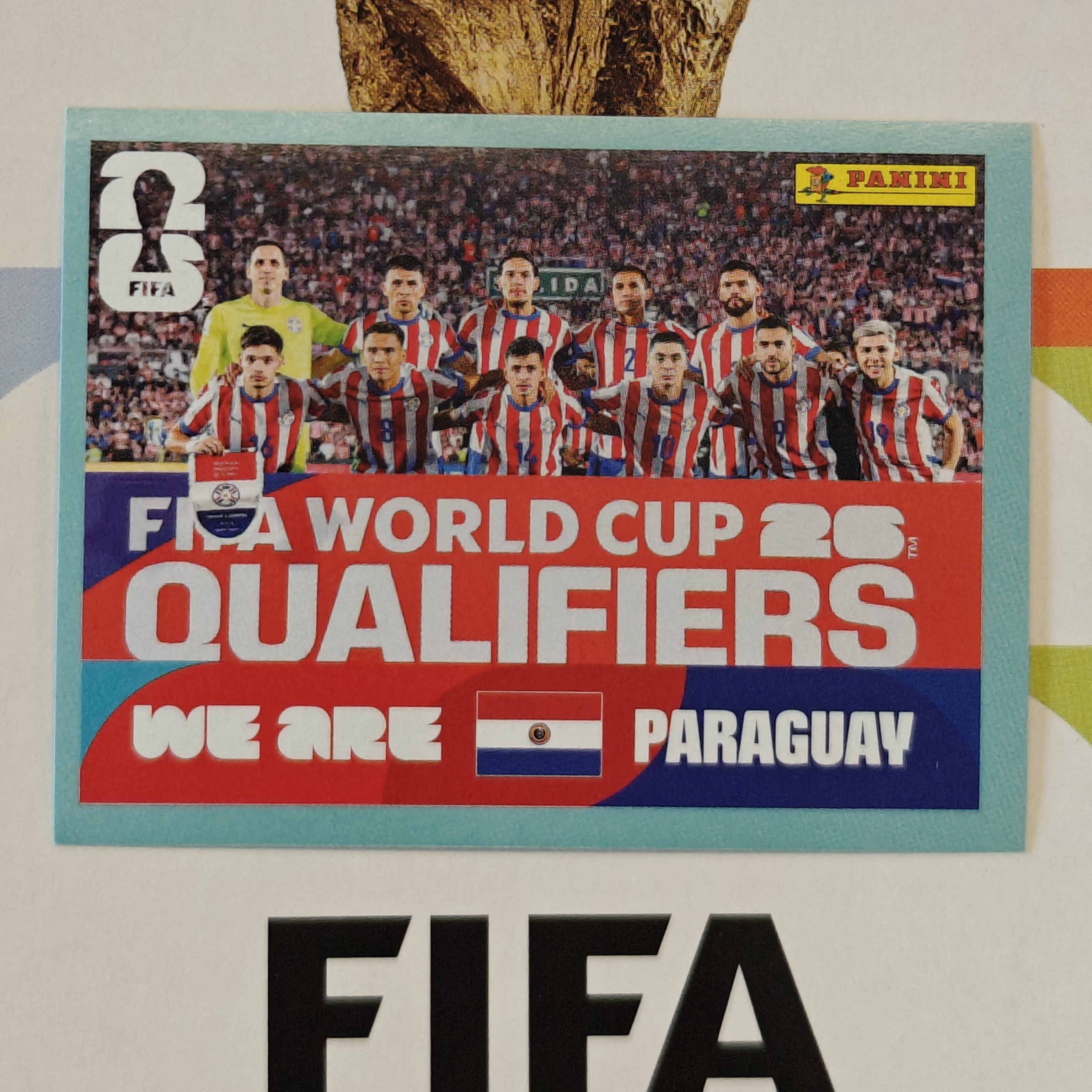 PAR13 - Paraguay - Team Photo - FIFA World Cup 2026™ - Panini Sticker