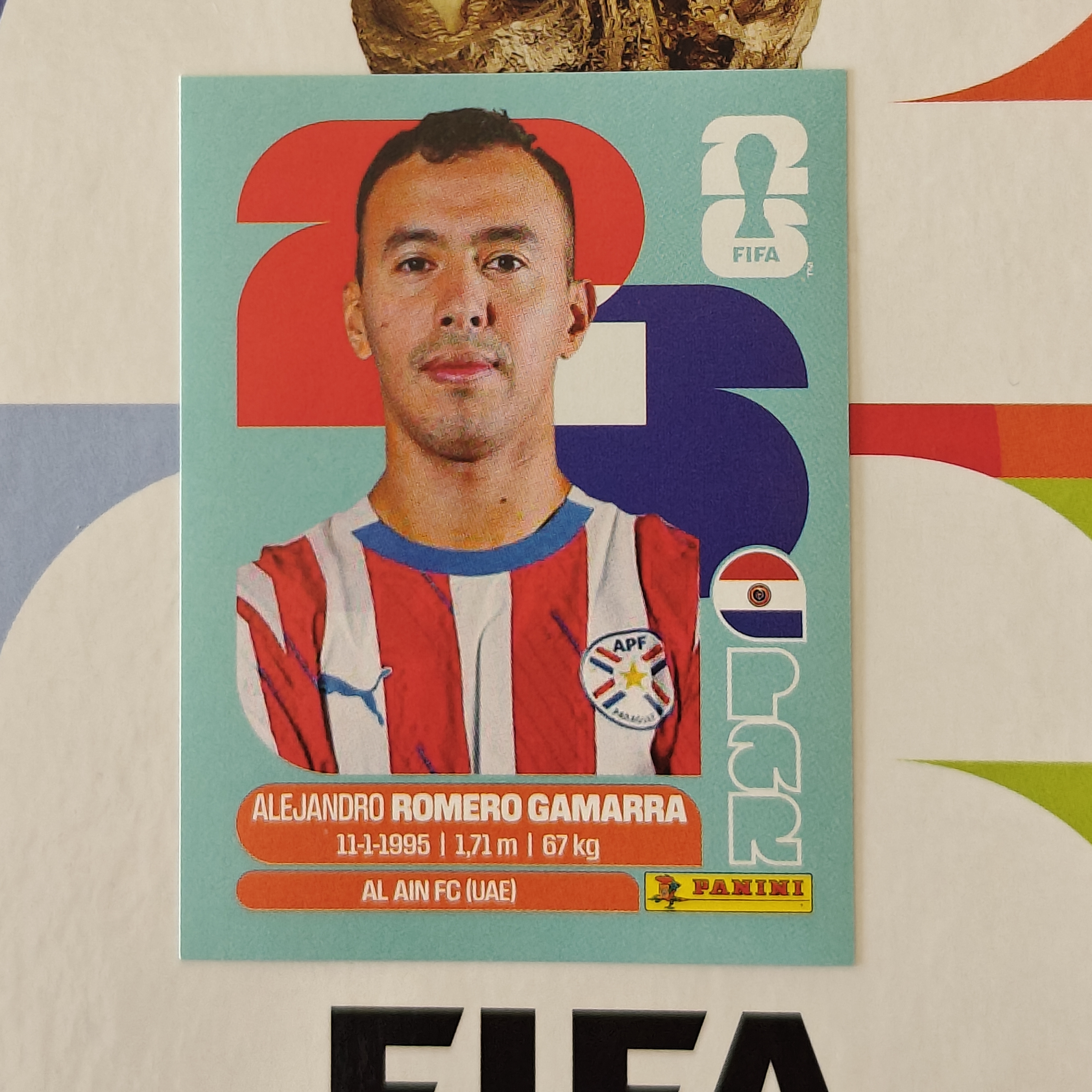 PAR16 - Paraguay - Alejandro Romero Gamarra - FIFA World Cup 2026™ - Panini Sticker