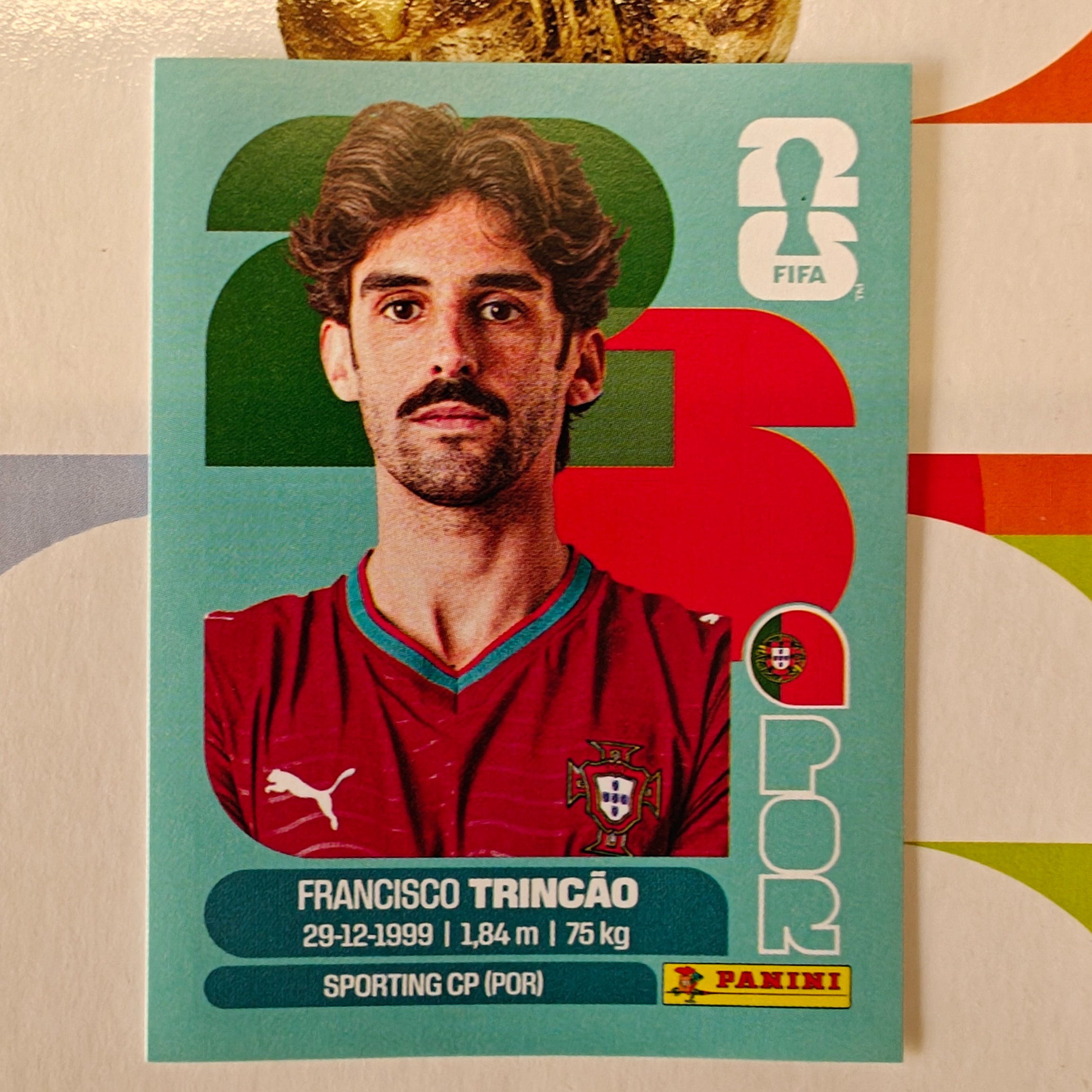 POR16 - Portugal - Francisco Trincao - FIFA World Cup 2026™ - Panini Sticker