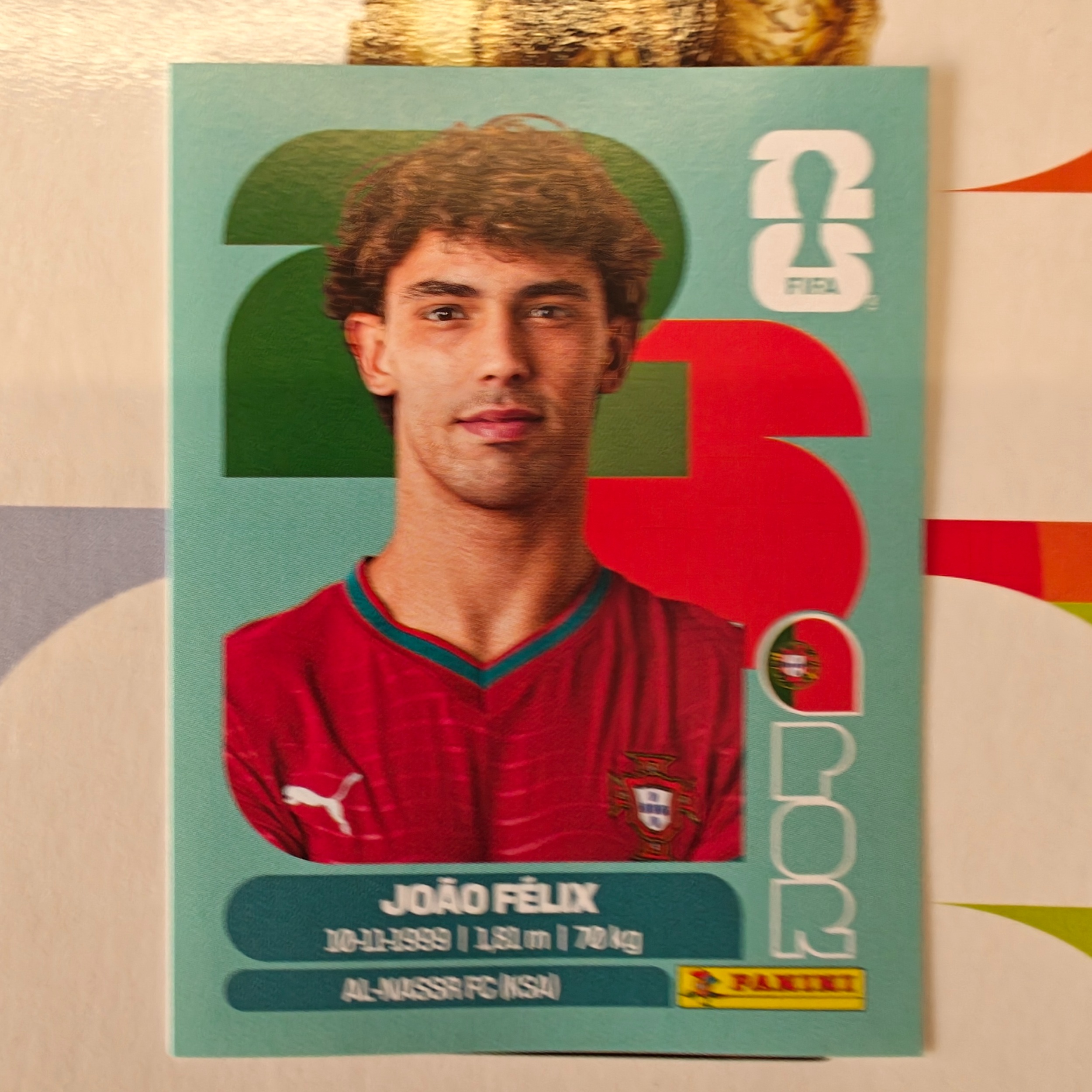 POR17 - Portugal - João Felix - FIFA World Cup 2026™ - Panini Sticker