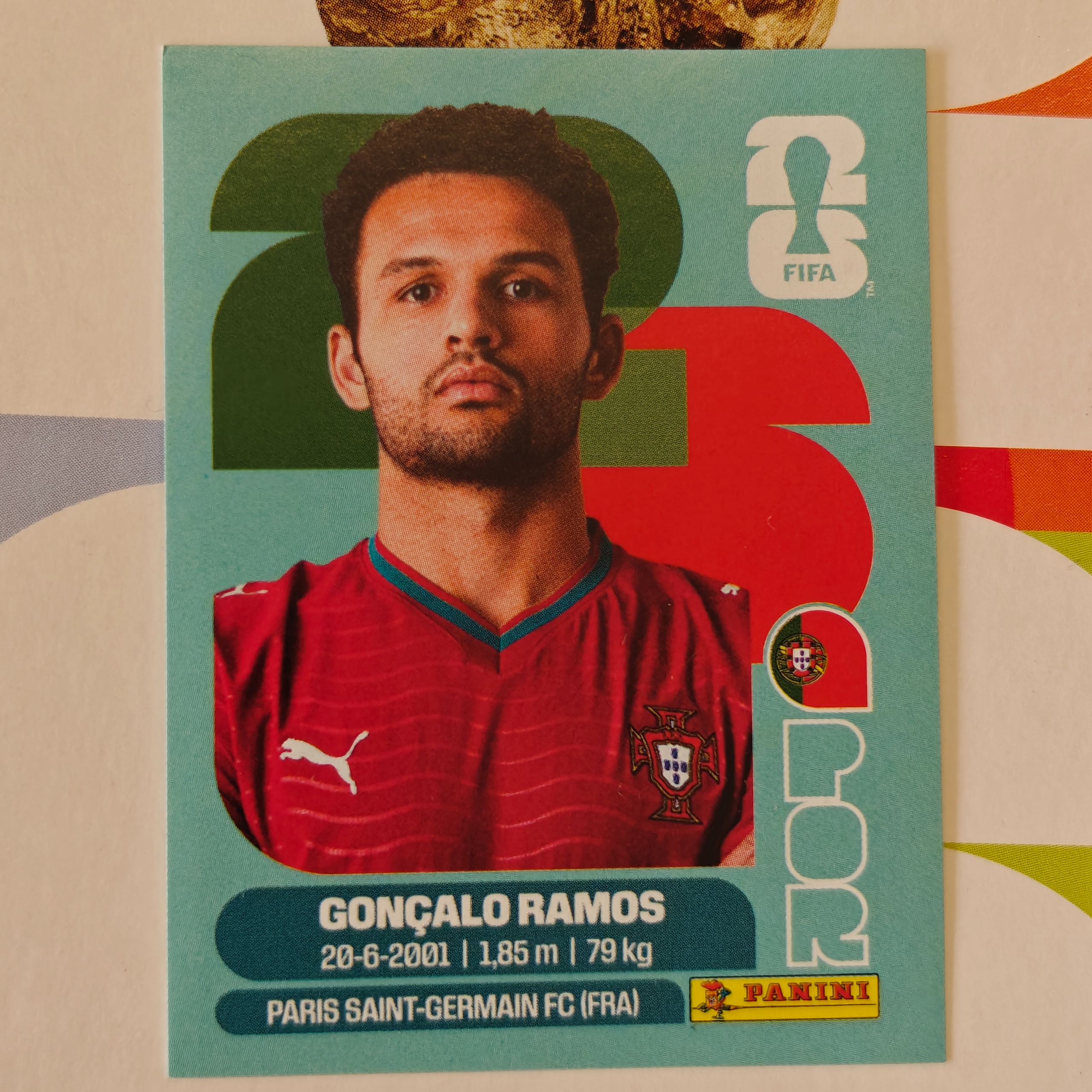 POR18 - Portugal - Gonçalo Ramos - FIFA World Cup 2026™ - Panini Sticker