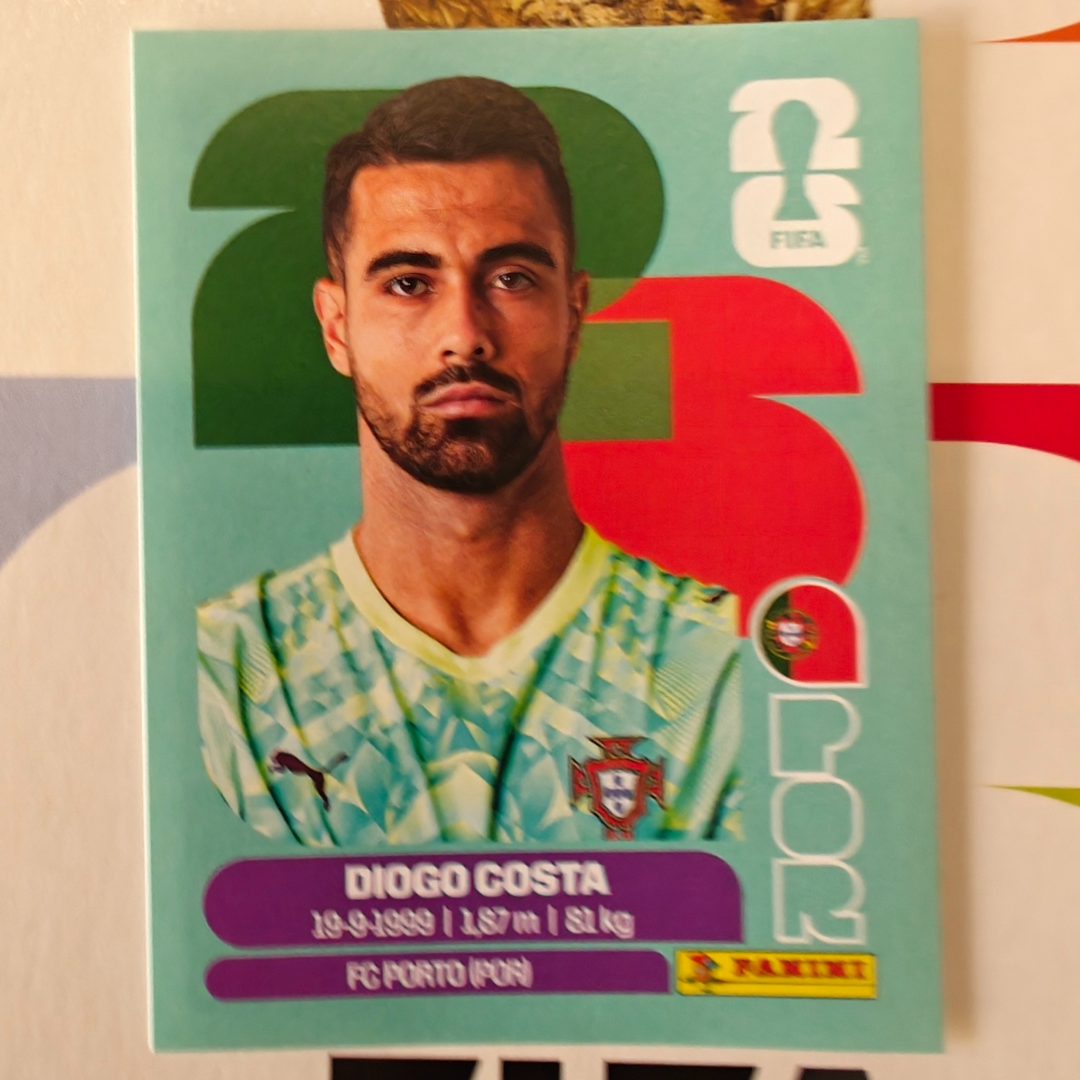 POR2 - Portugal - Diogo Costa - FIFA World Cup 2026™ - Panini Sticker