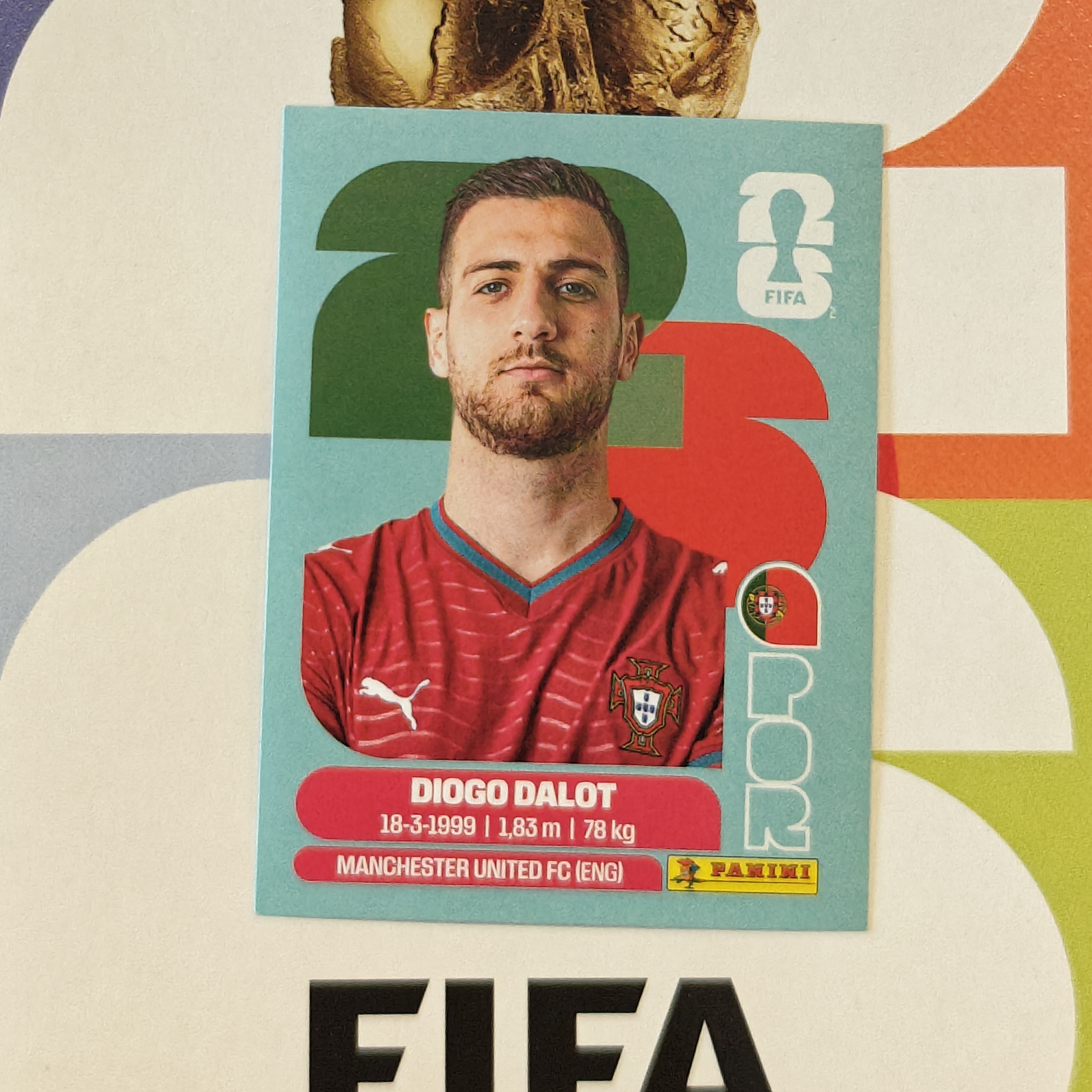 POR6 - Portugal - Diogo Dalot - FIFA World Cup 2026™ - Panini Sticker