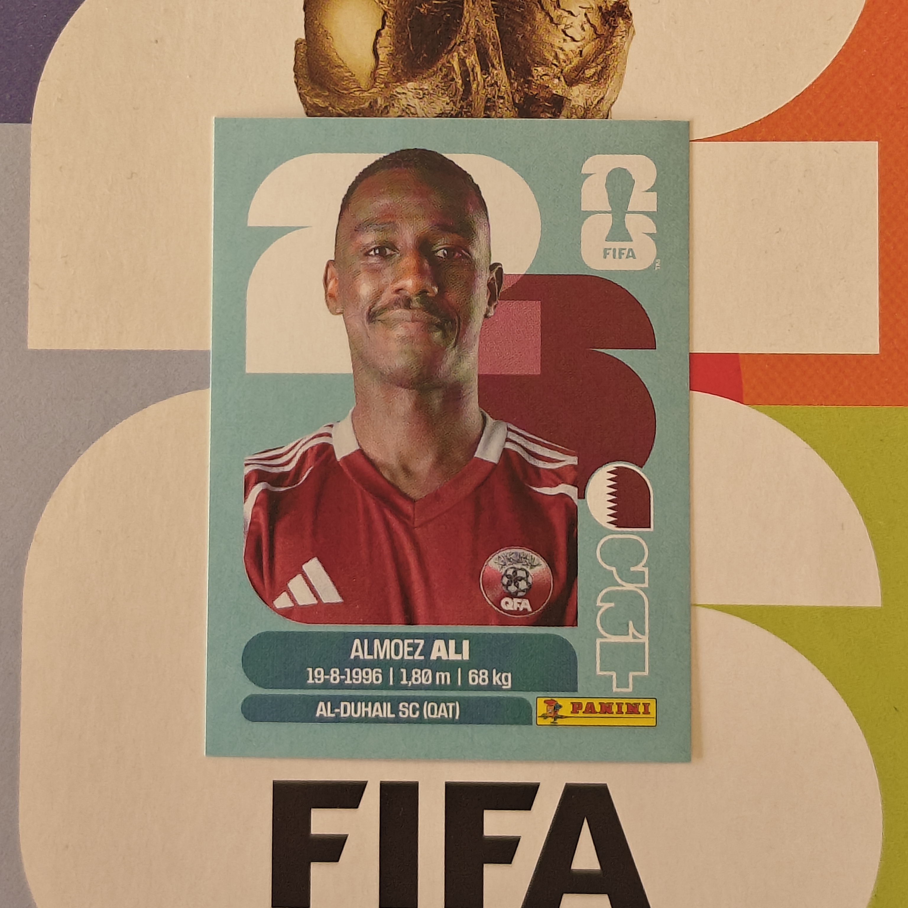 QAT20 - Qatar - Almoez Ali - FIFA World Cup 2026™ - Panini Sticker