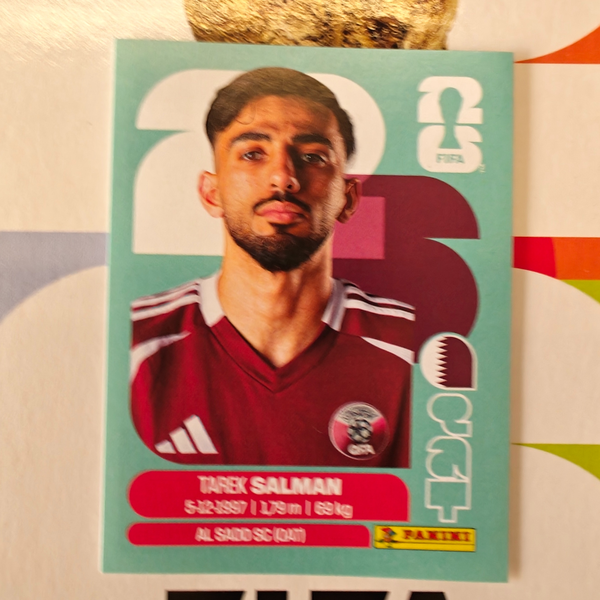 QAT8 - Qatar - Tarek Salman - FIFA World Cup 2026™ - Panini Sticker