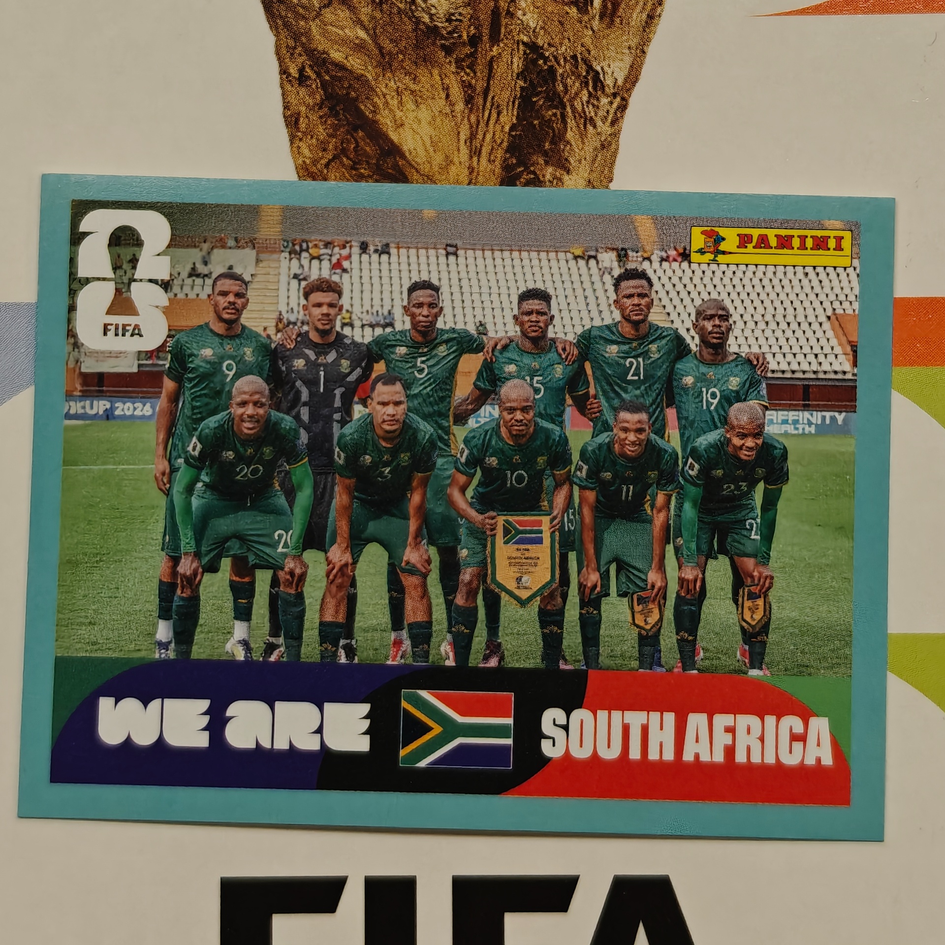 RSA13 - South Africa - Team Photo - FIFA World Cup 2026™ - Panini Sticker