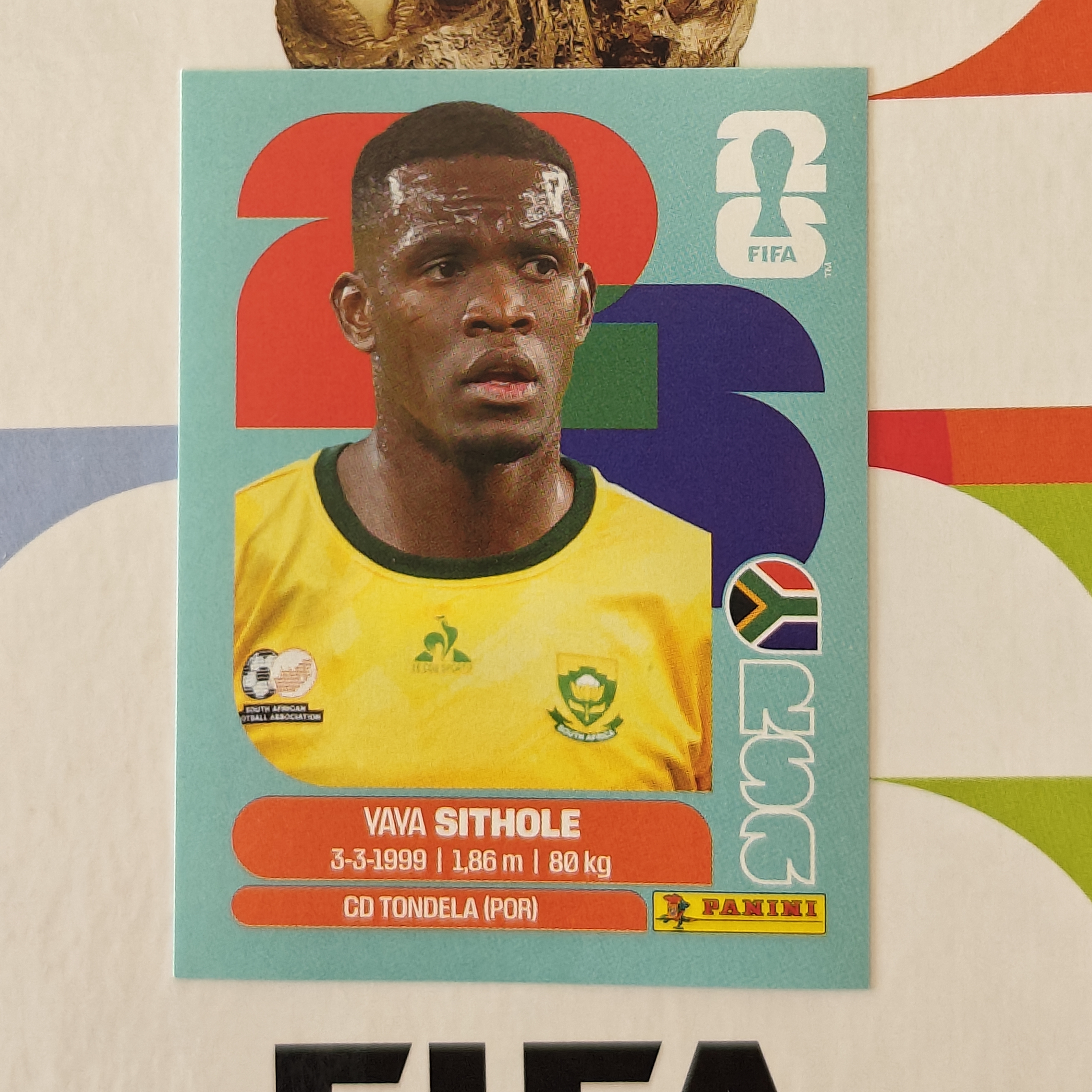 RSA15 - South Africa - Yaya Sithole - FIFA World Cup 2026™ - Panini Sticker