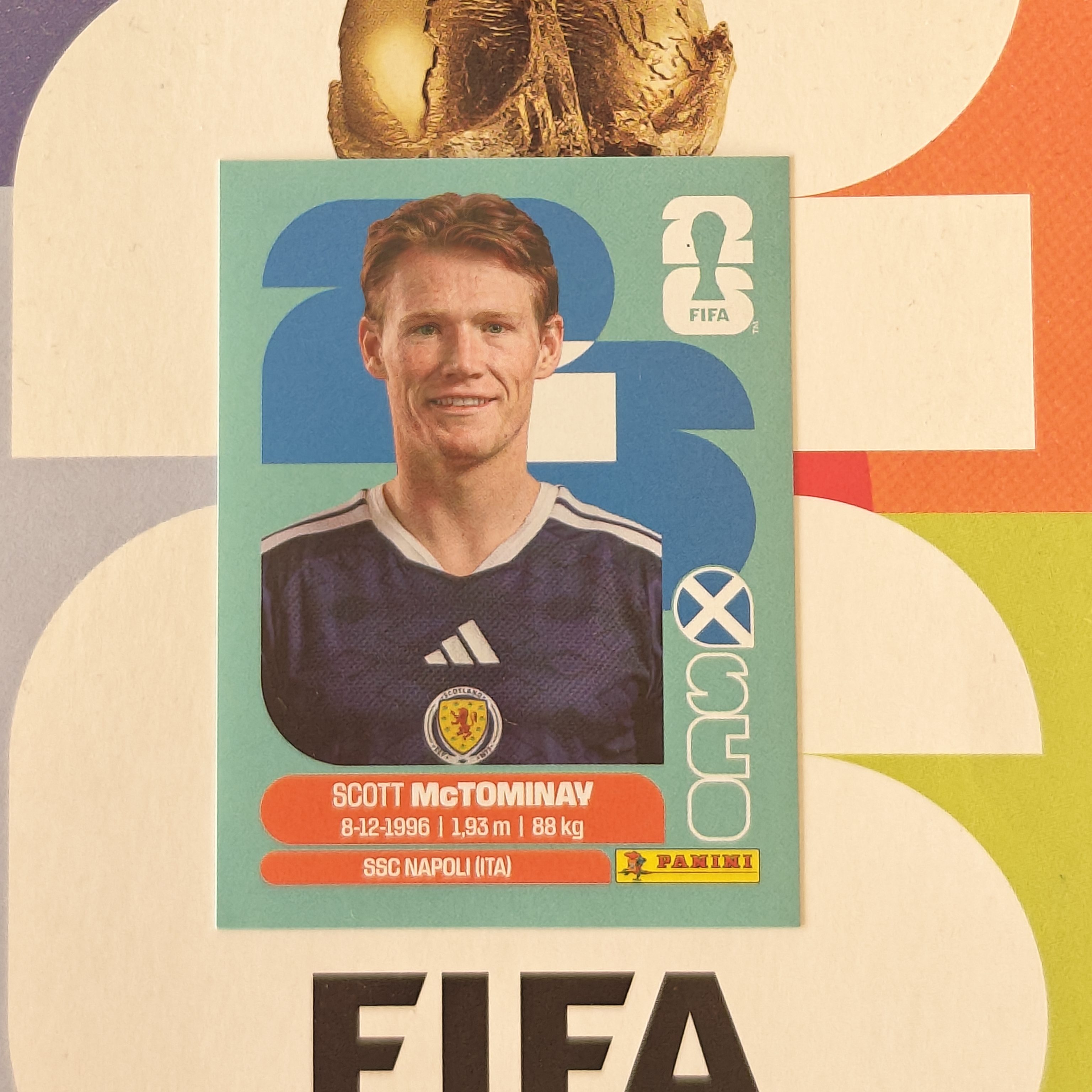 SCO11 - Scotland - Scott McTominay - FIFA World Cup 2026™ - Panini Sticker