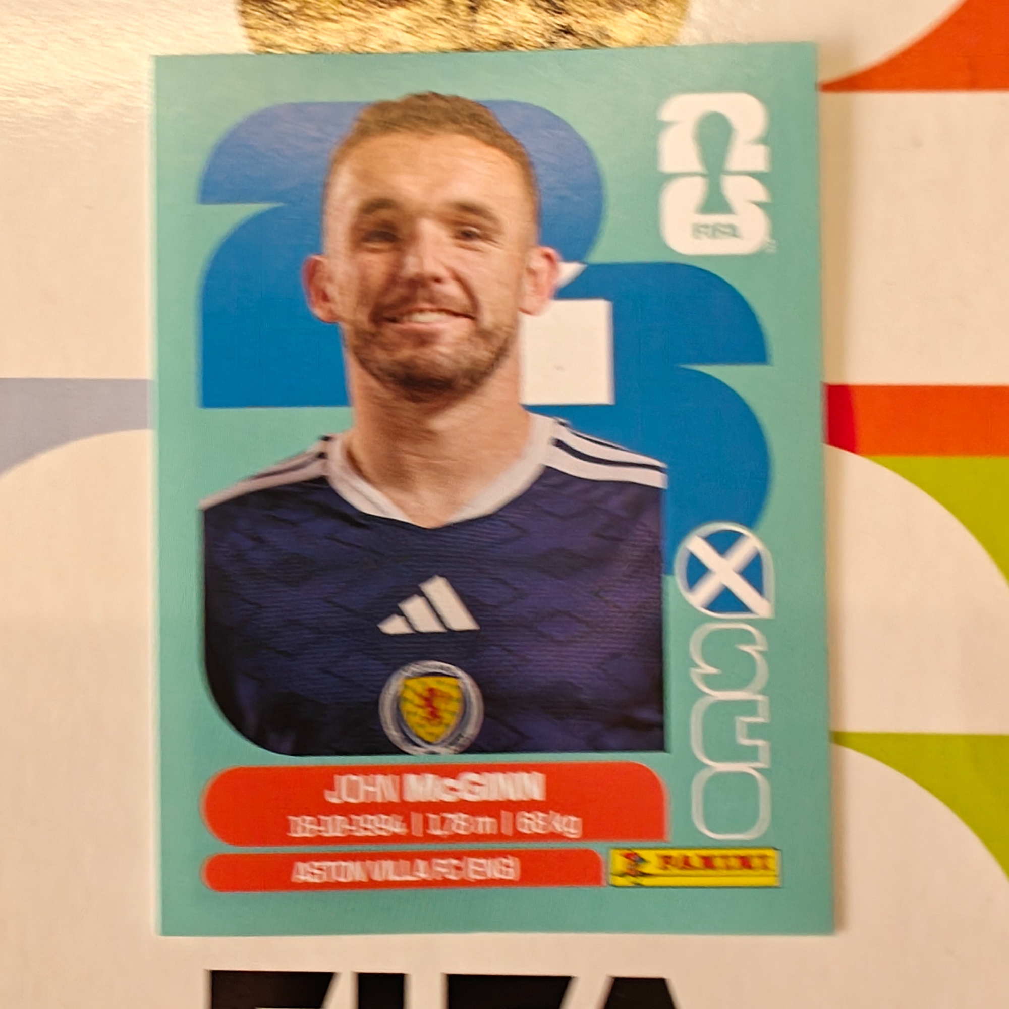 SCO17 - Scotland - John McGinn - FIFA World Cup 2026™ - Panini Sticker